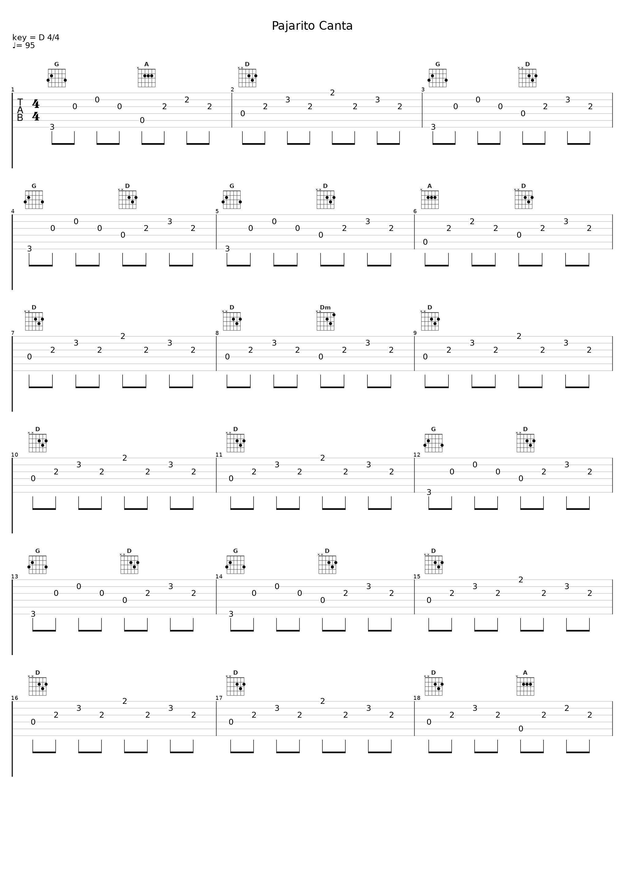 Pajarito Canta_Francisco Orantes_1