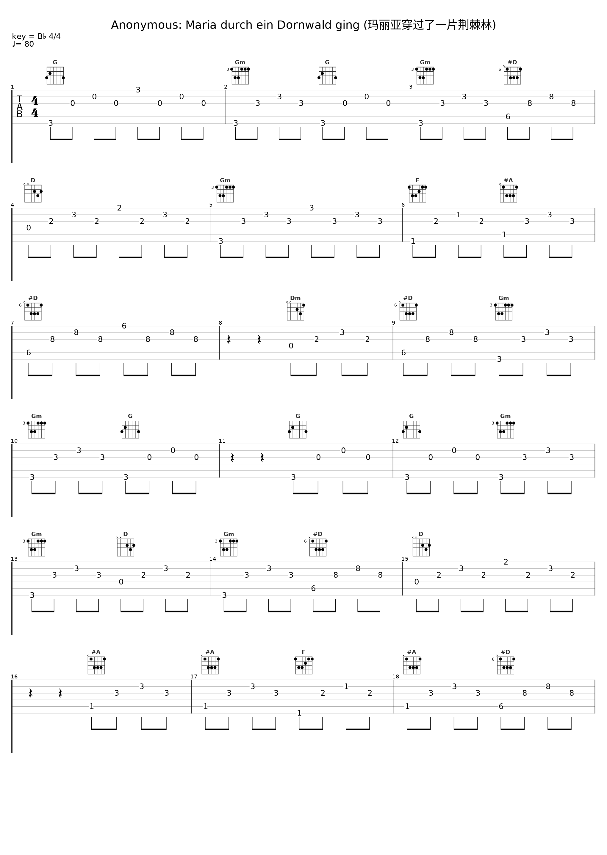 Anonymous: Maria durch ein Dornwald ging (玛丽亚穿过了一片荆棘林)_Fritz Wunderlich,Hermann Prey,Hans Georg Renner,Helmut Böcker,Wolfgang Stert,Fritz Neumeyer_1