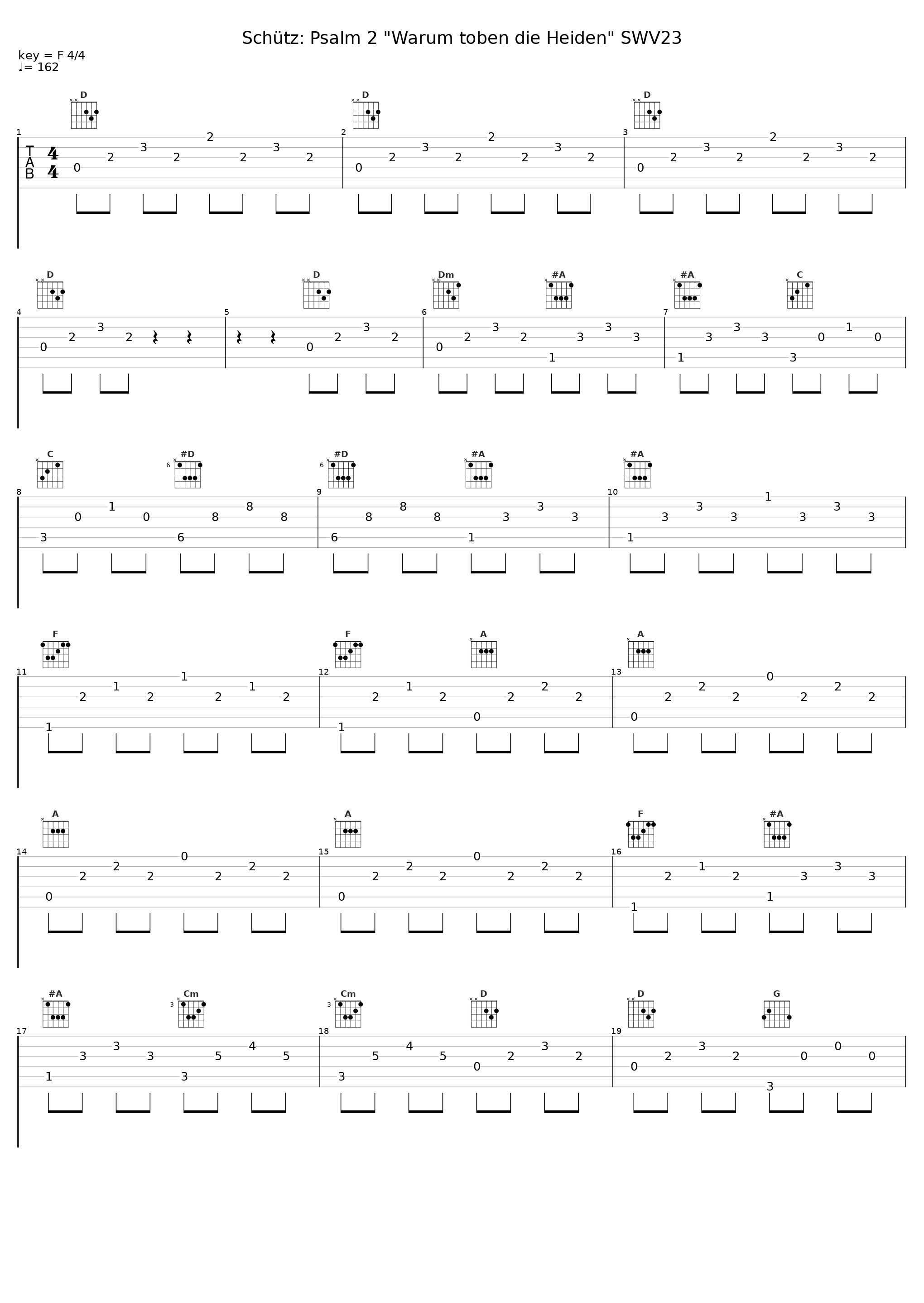 Schütz: Psalm 2 "Warum toben die Heiden" SWV23_Hamburger Bläserkreis für alte Musik,Ulsamer Collegium,Hanns-Martin Schneidt,Regensburger Domspatzen_1