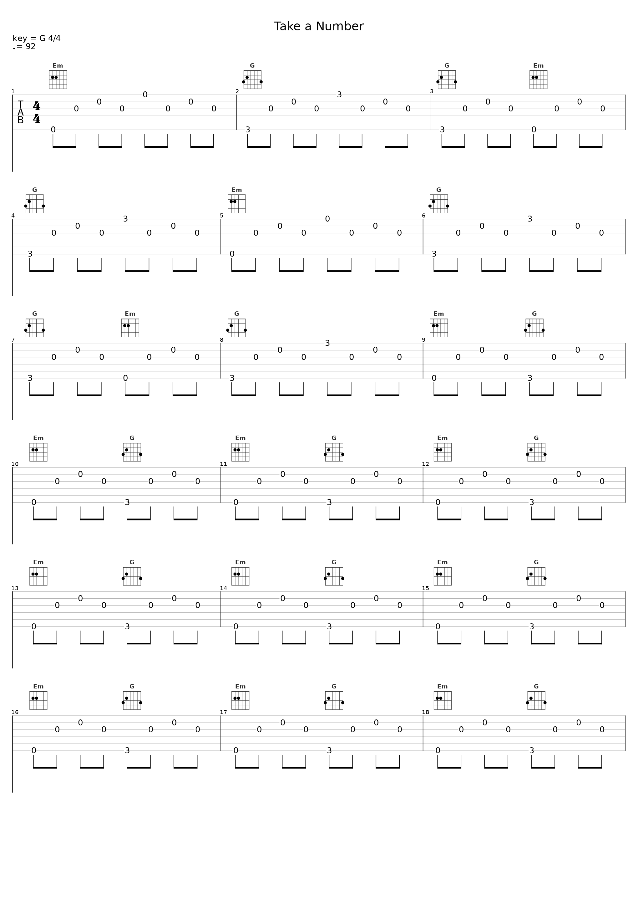 Take a Number_Vitamin String Quartet_1