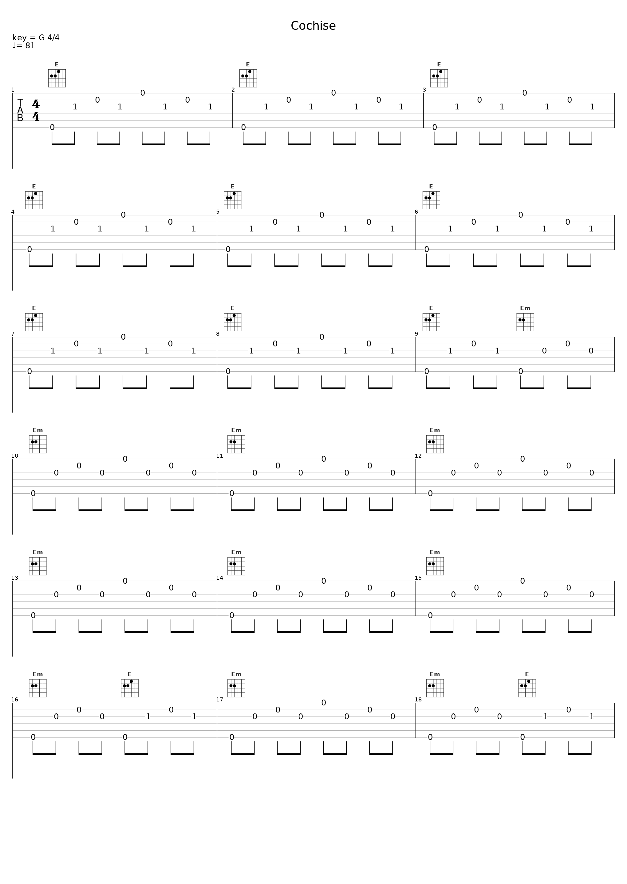 Cochise_Vitamin String Quartet_1