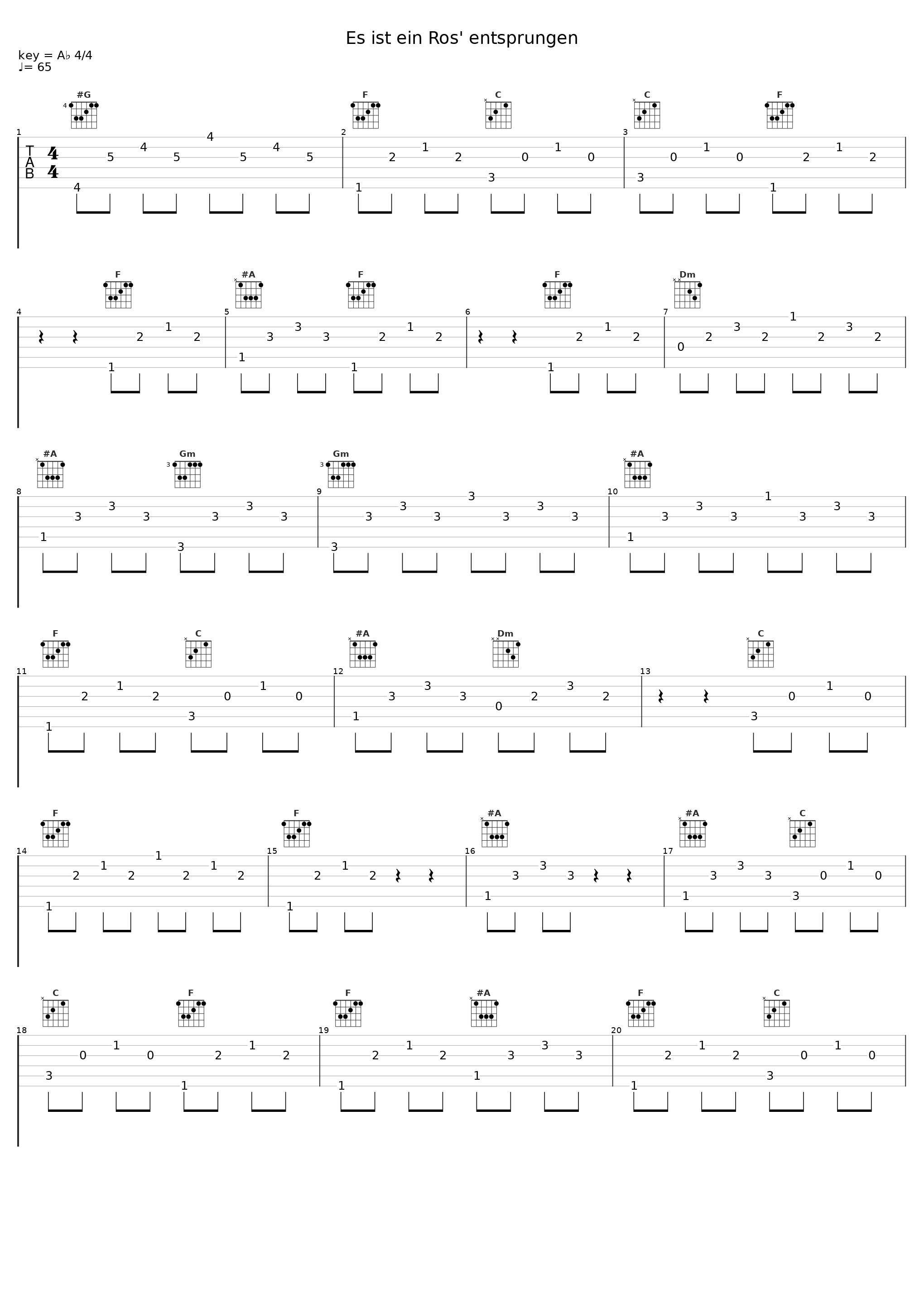 Es ist ein Ros' entsprungen_Cadenza,Michael Praetorius,Jenny Sumerling_1