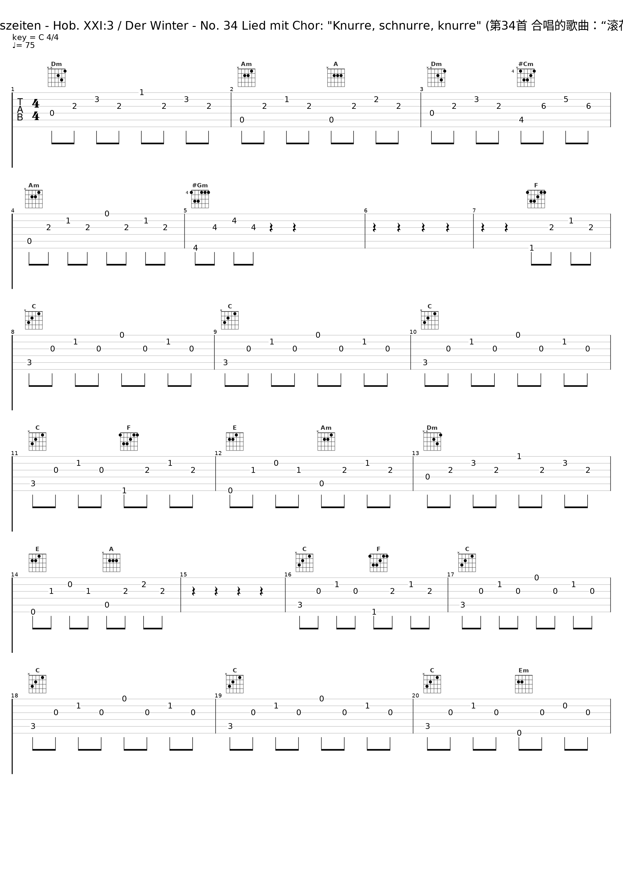 Haydn: Die Jahreszeiten - Hob. XXI:3 / Der Winter - No. 34 Lied mit Chor: "Knurre, schnurre, knurre" (第34首 合唱的歌曲：“滚花，灯芯绒，滚花”)_Barbara Bonney,English Baroque Soloists,John Eliot Gardiner,Monteverdi Choir_1