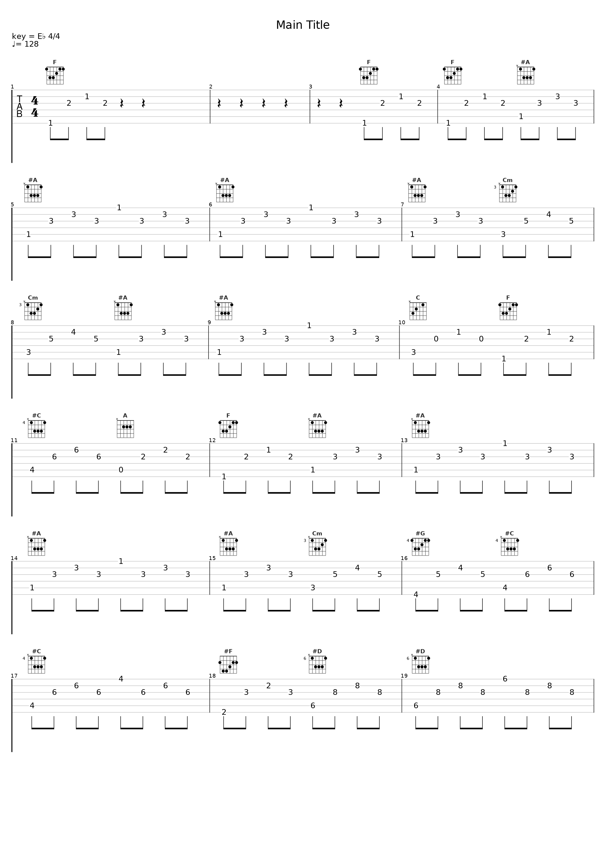 Main Title_Erich Wolfgang Korngold_1