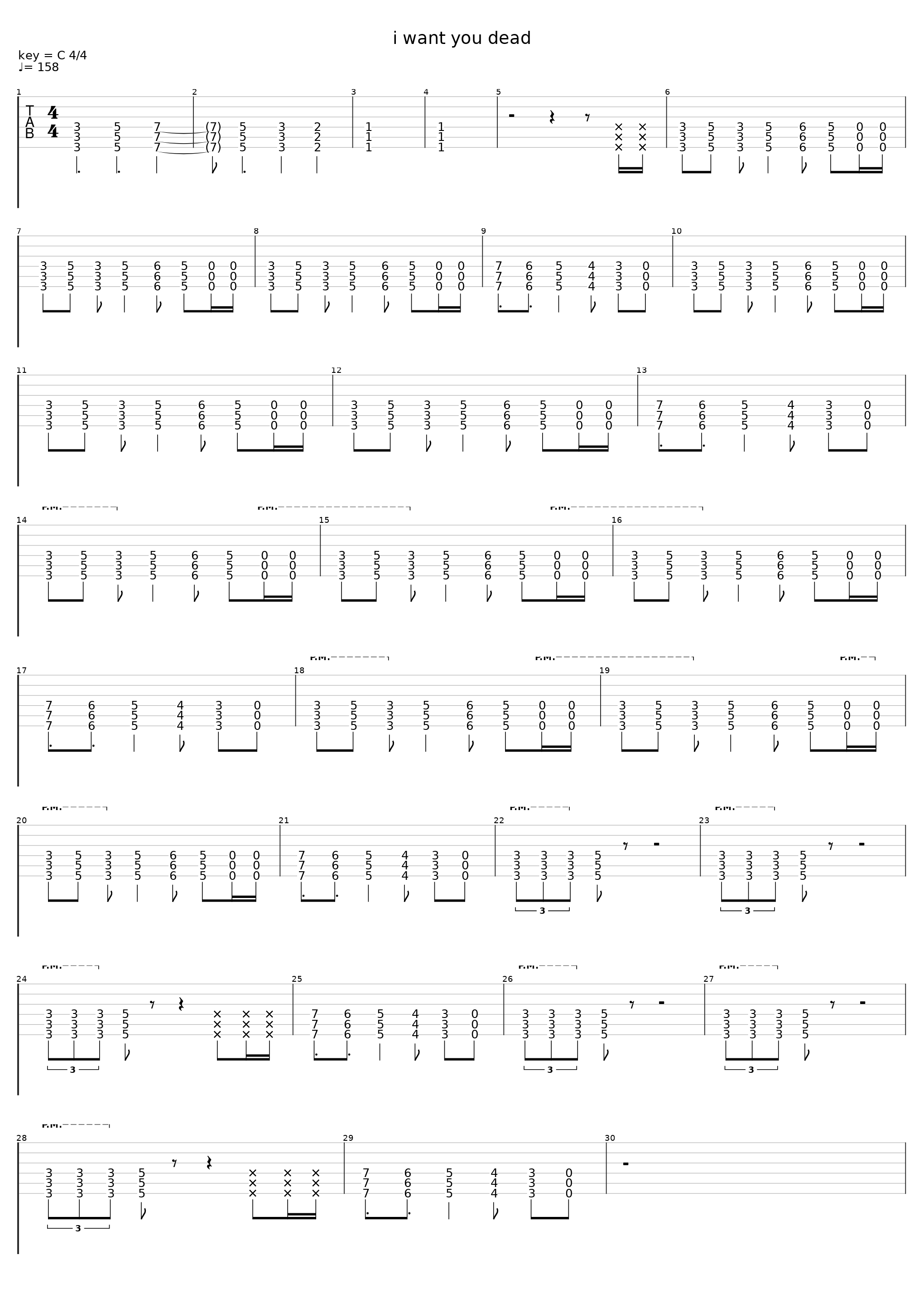 I Want You Dead_Two Faced Fist_1