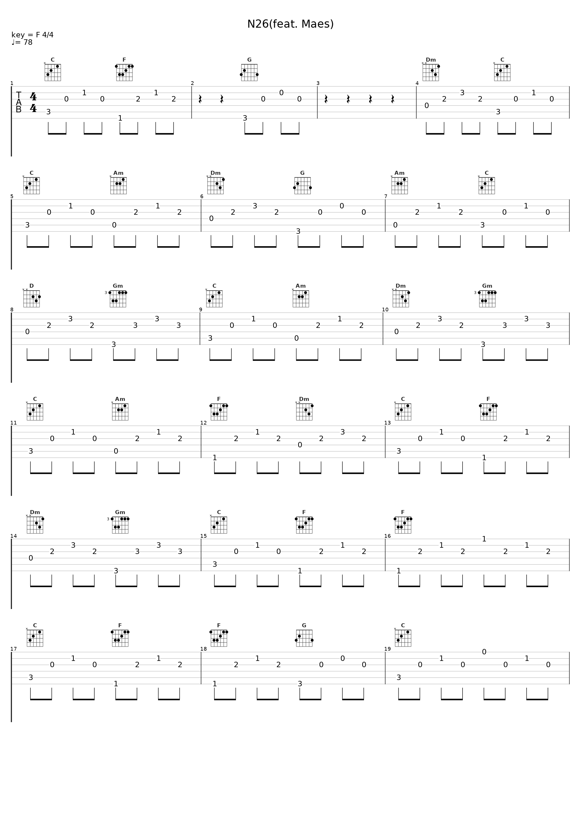 N26(feat. Maes)_Kaža,MaEs_1