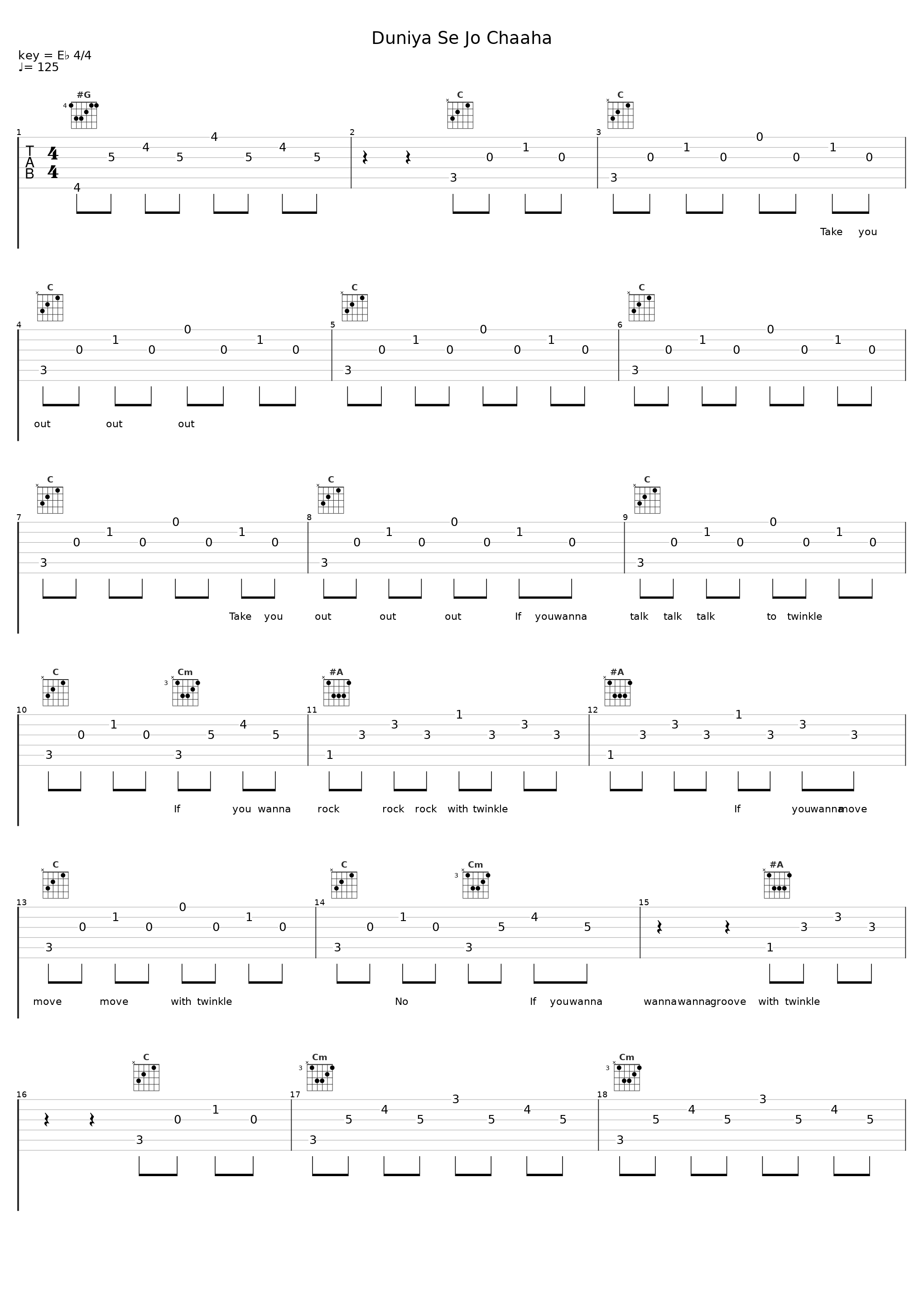 Duniya Se Jo Chaaha_Raju Singh,Sunidhi Chauhan_1