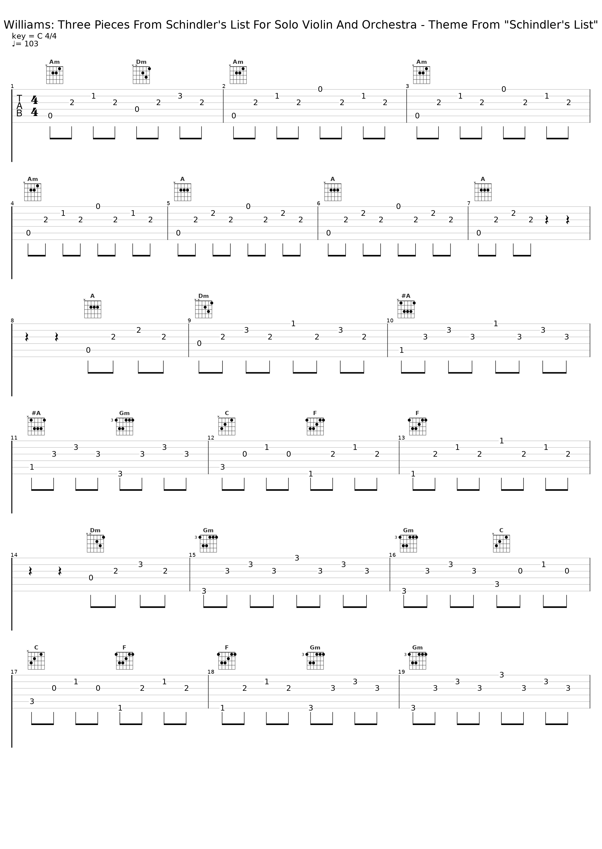 Williams: Three Pieces From Schindler's List For Solo Violin And Orchestra - Theme From "Schindler's List"_Gil Shaham,Boston Symphony Orchestra,John Williams_1