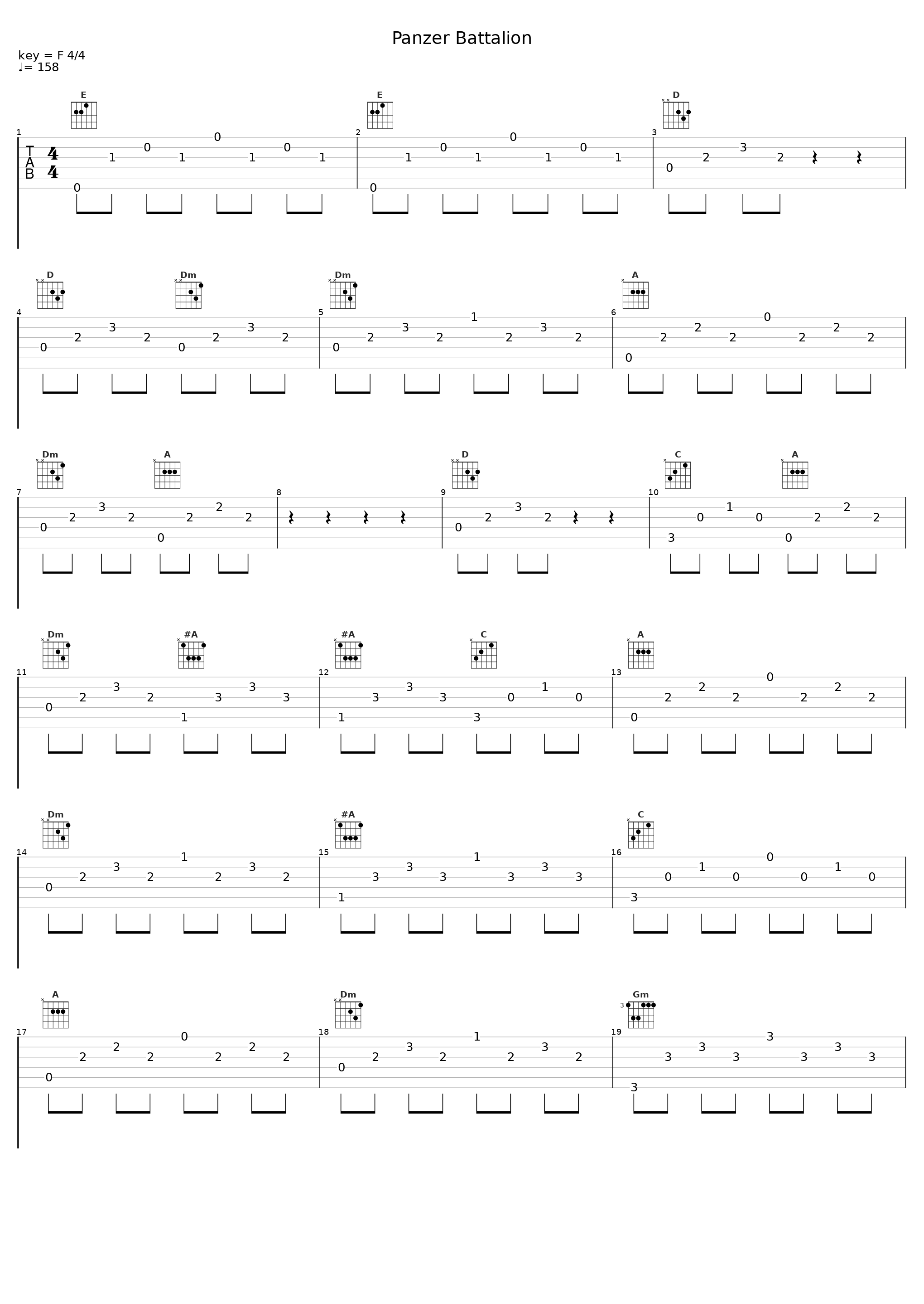 Panzer Battalion_Sabaton_1