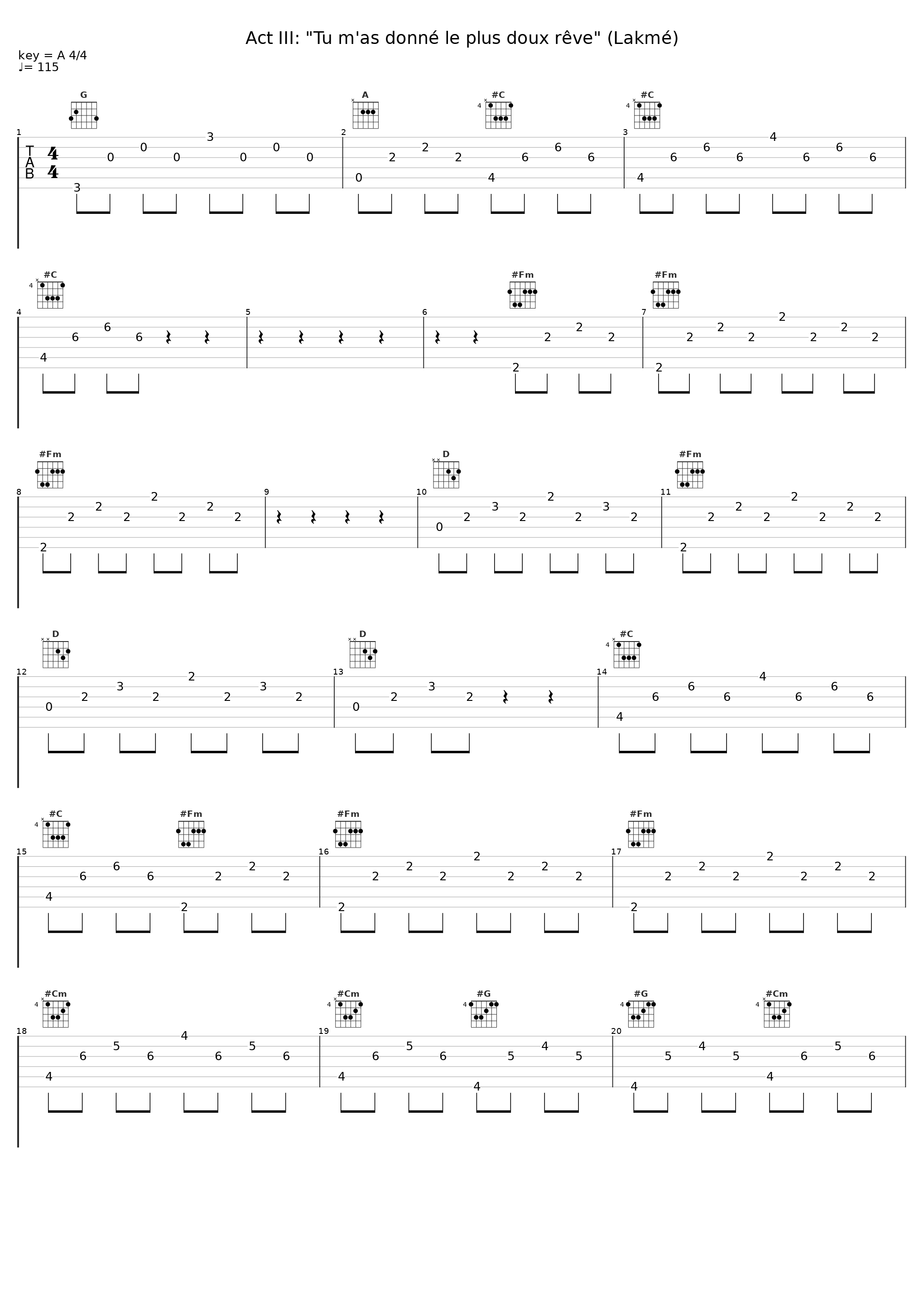Act III: "Tu m'as donné le plus doux rêve" (Lakmé)_Sabine Devieilhe_1