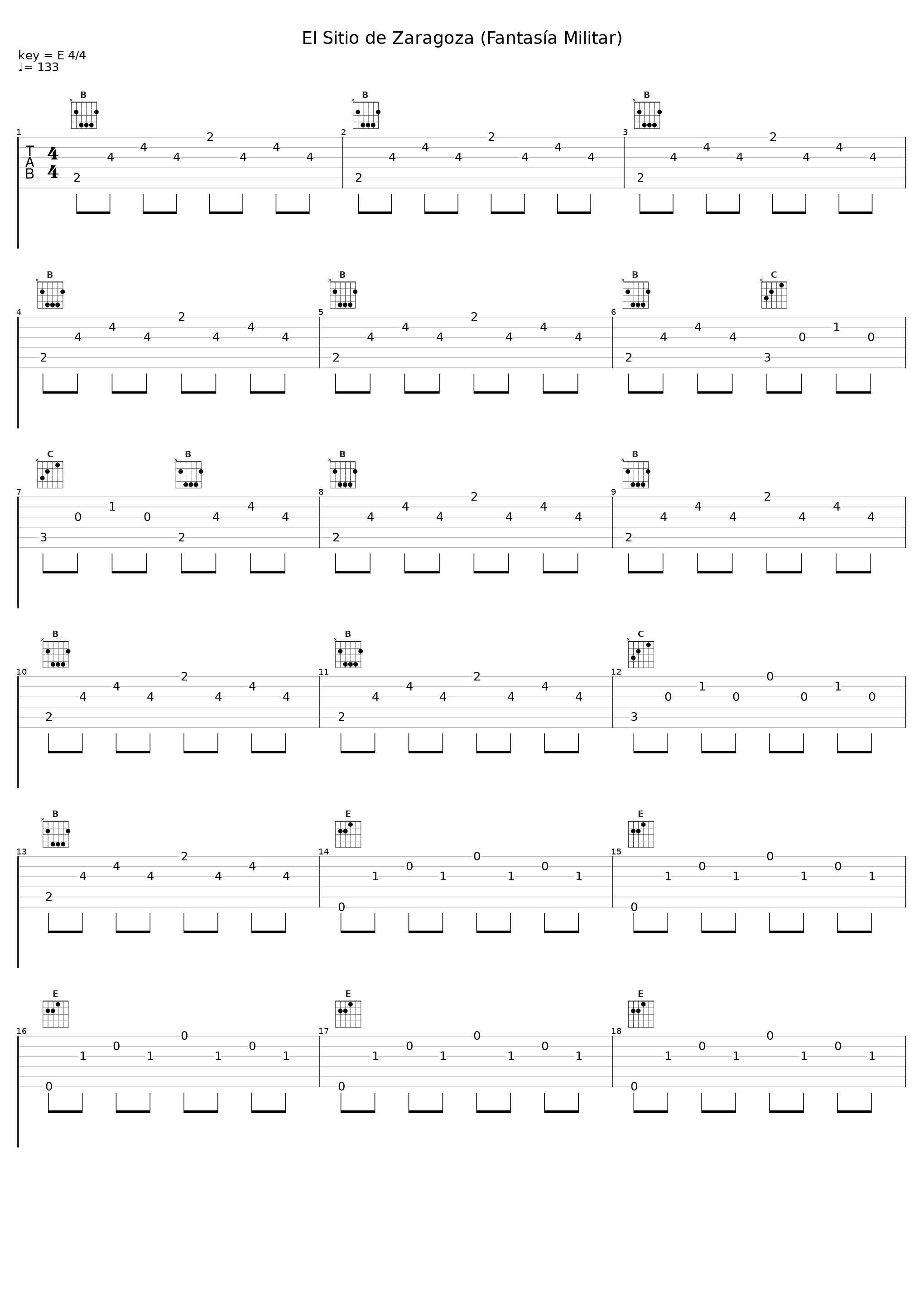 El Sitio de Zaragoza (Fantasía Militar)_Sabicas_1