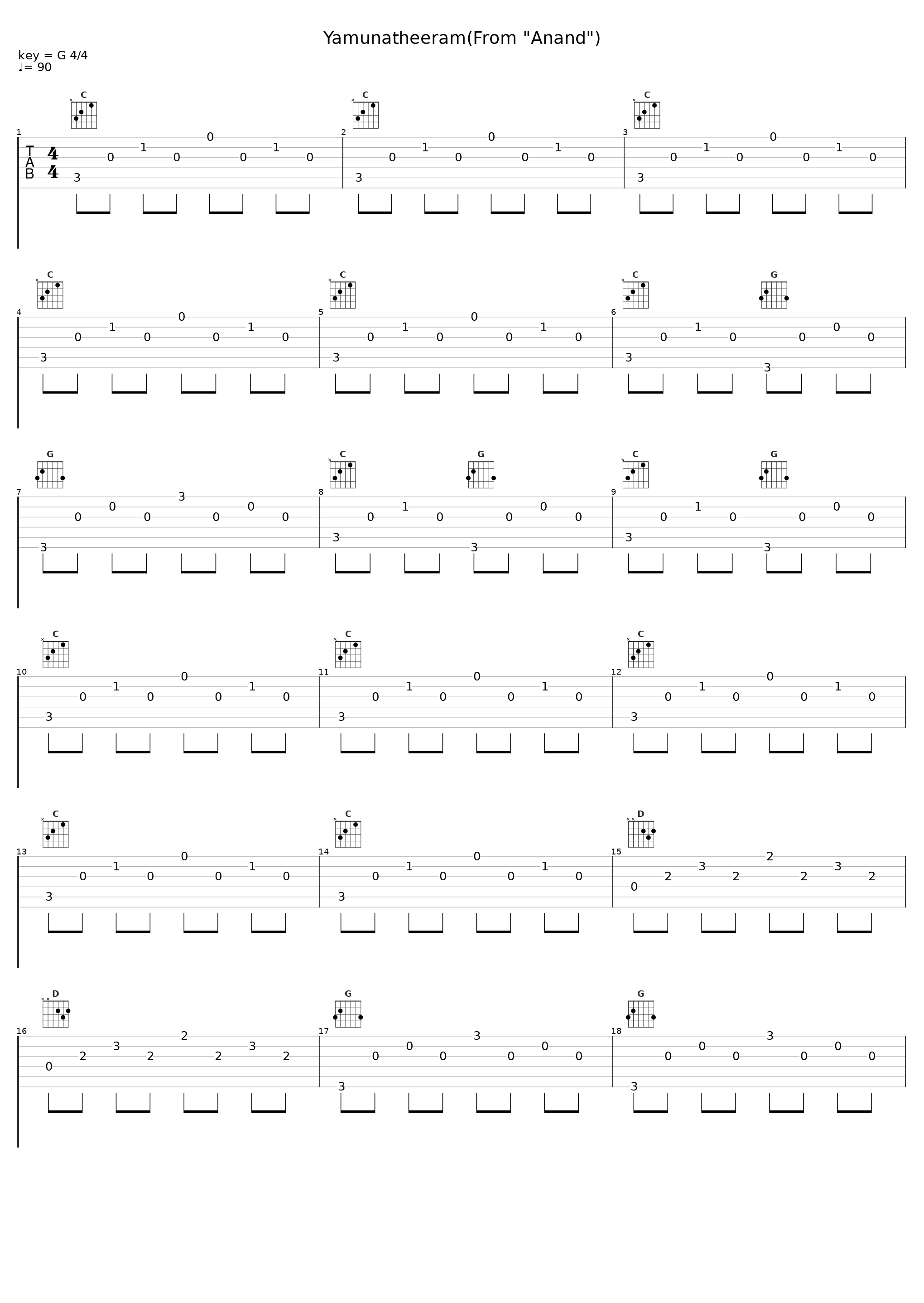 Yamunatheeram(From "Anand")_Hari Haran,Chitra_1