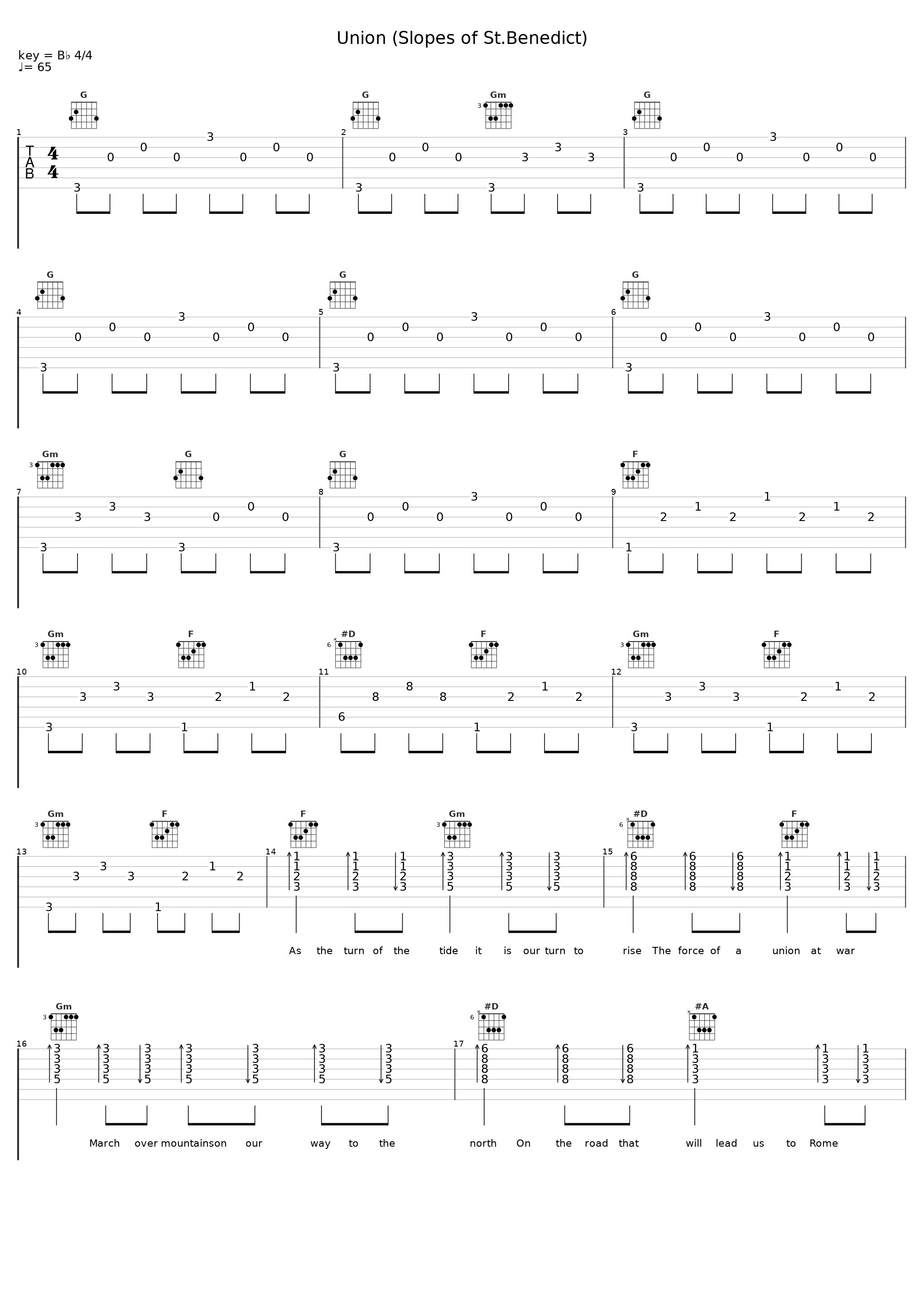 Union (Slopes of St.Benedict)_Sabaton_1