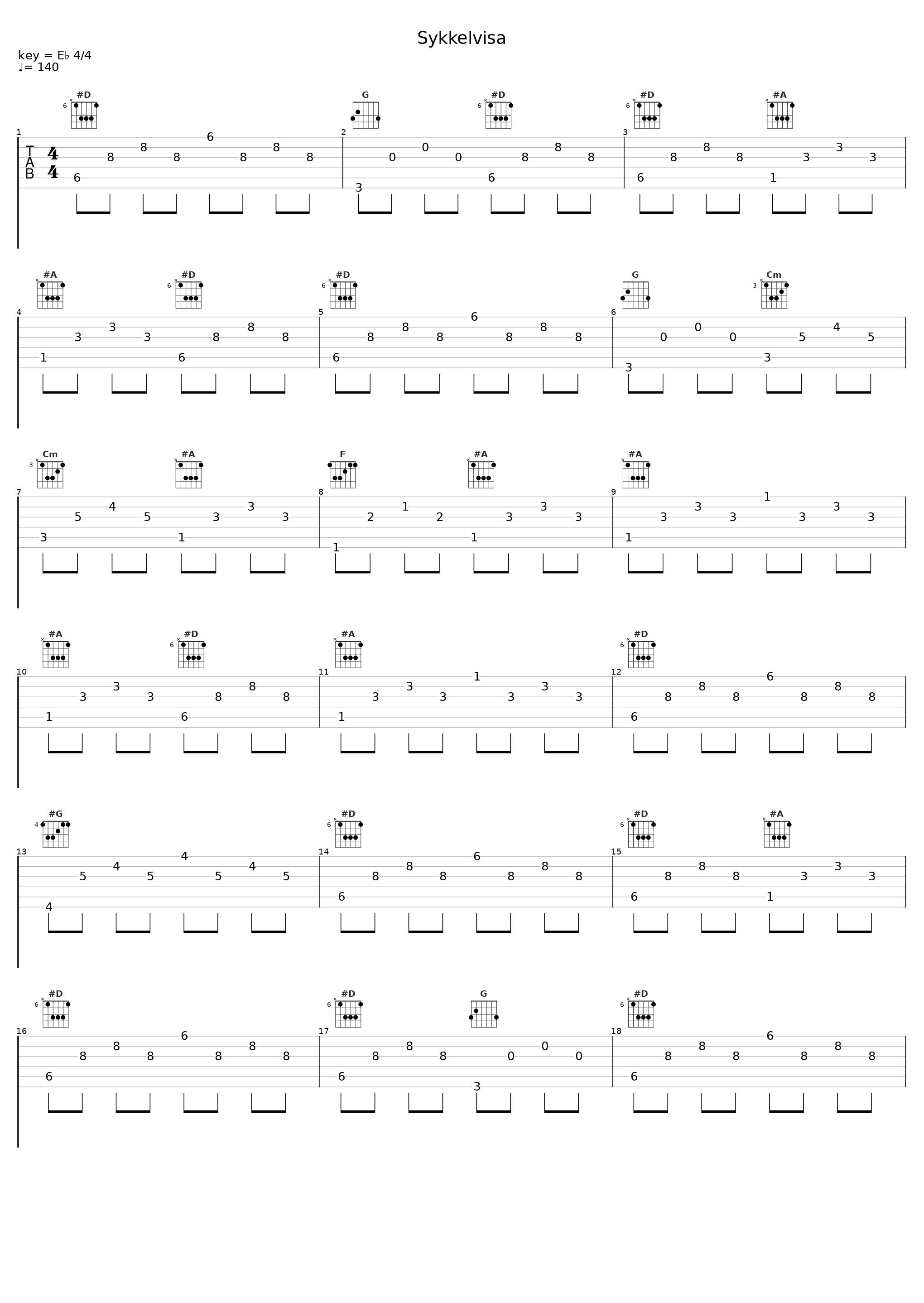 Sykkelvisa_Inger Jacobsen,Thore Skogman_1