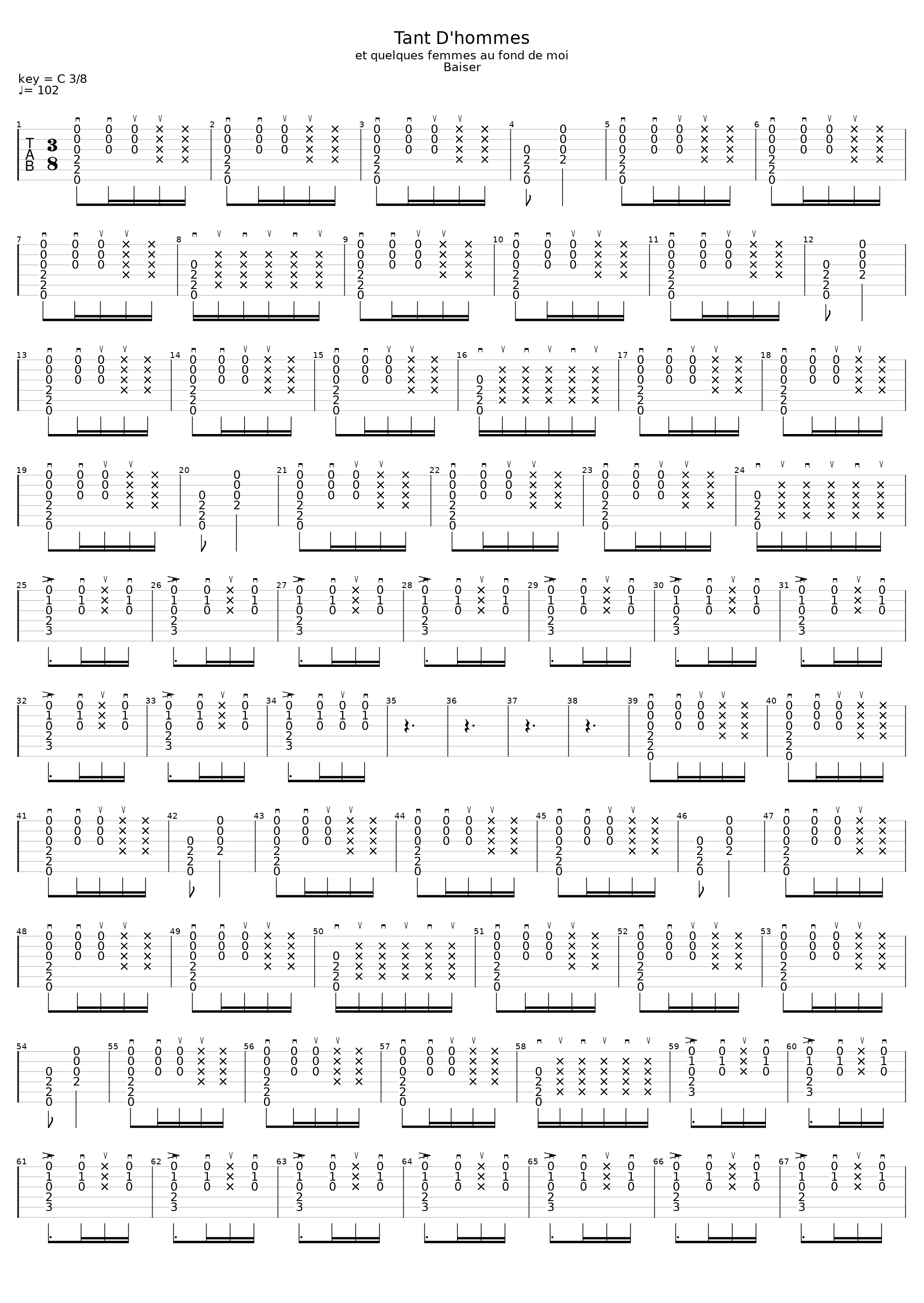 Tant D'hommes (Et Quelques Femmes)_Miossec_1