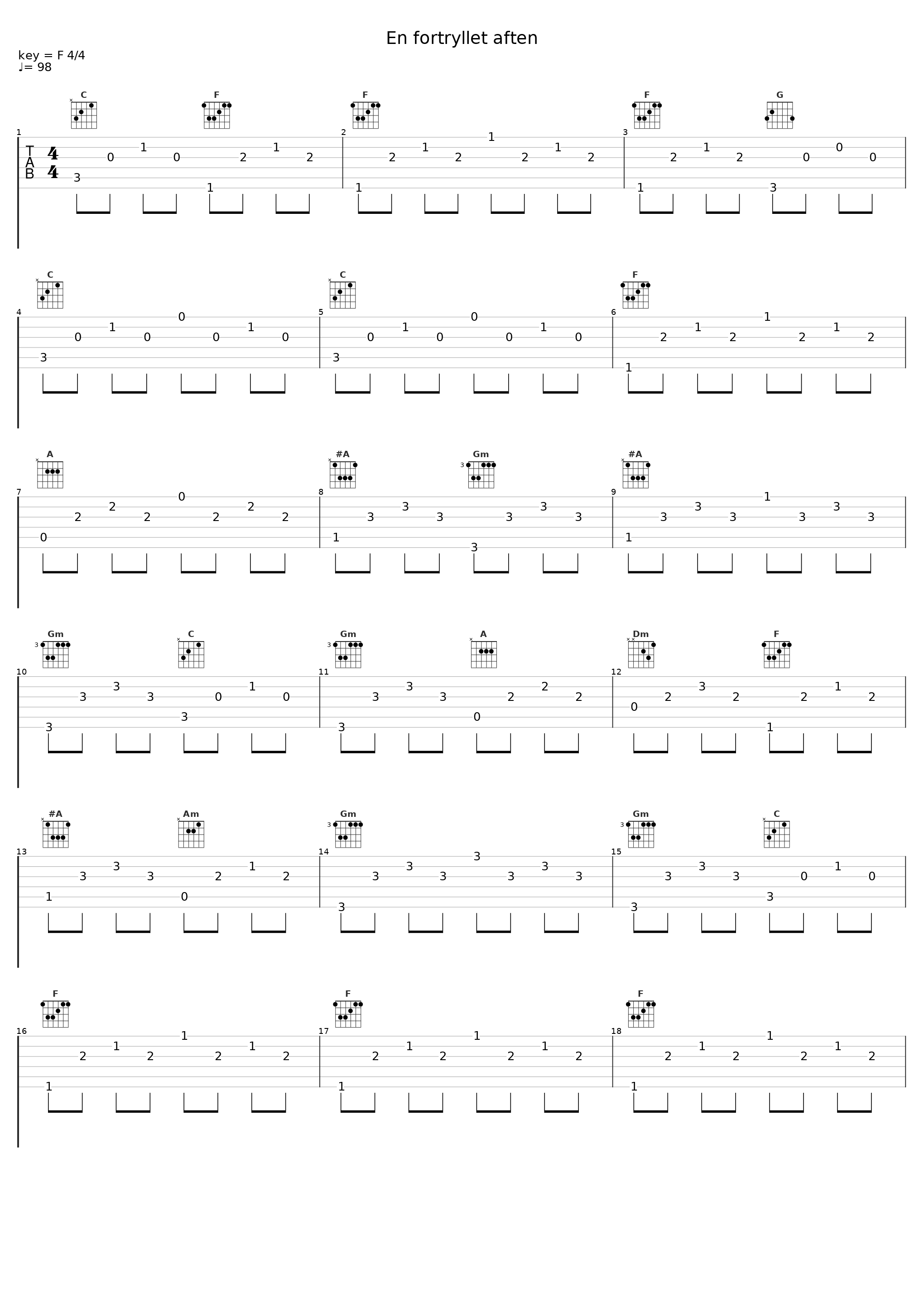 En fortryllet aften_Inger Jacobsen,Thore Skogman_1