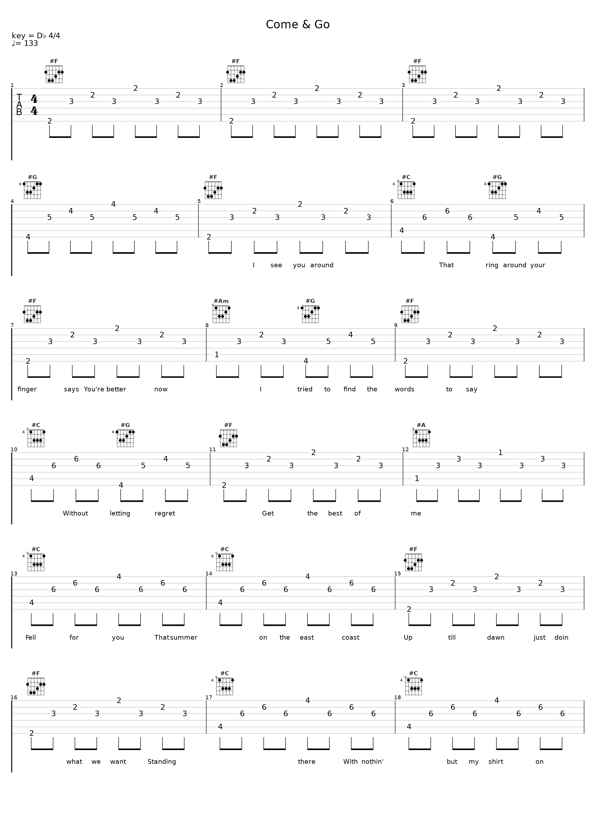 Come & Go_Broadside_1