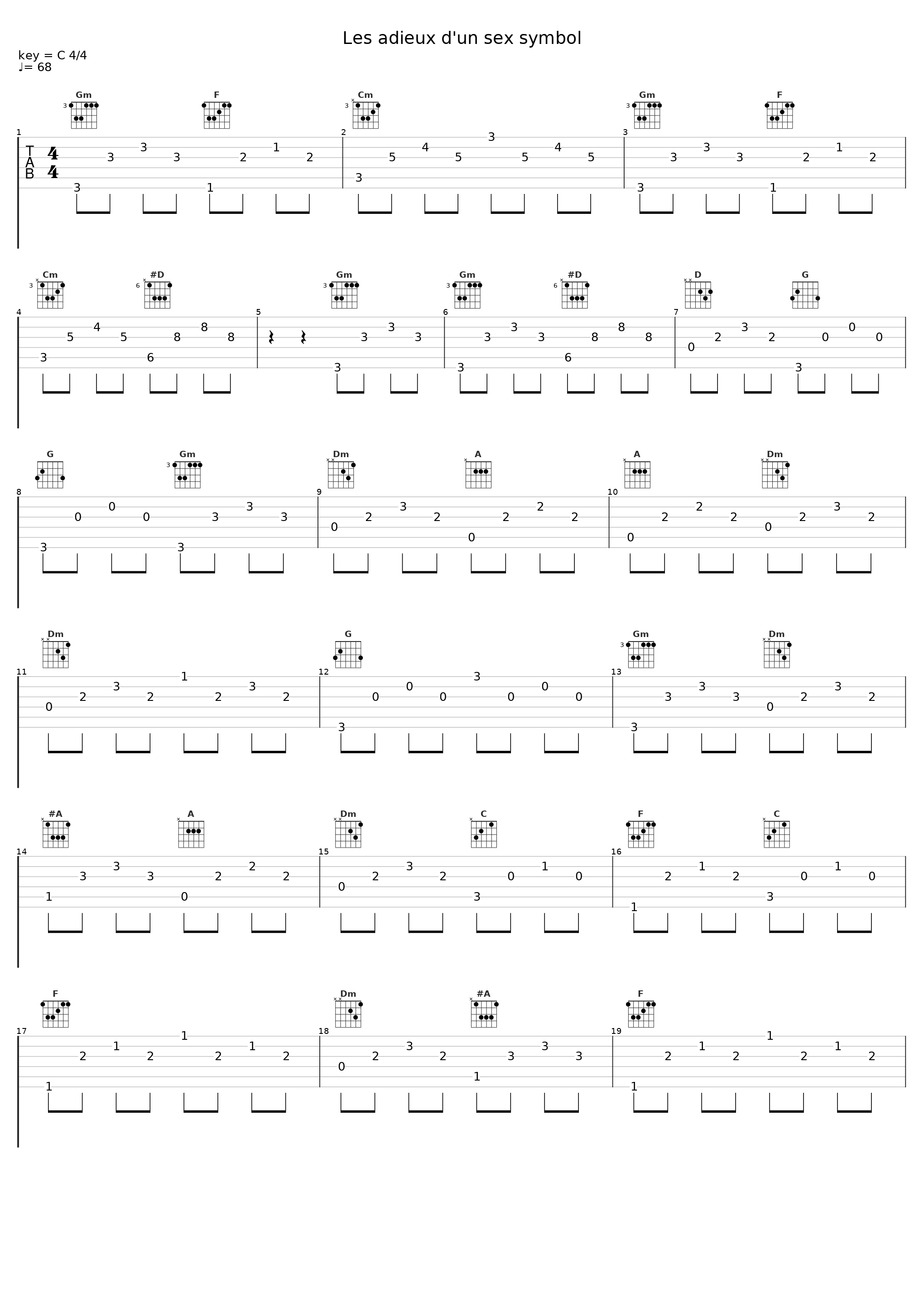 Les adieux d'un sex symbol_Diane Dufresne,Starmania_1