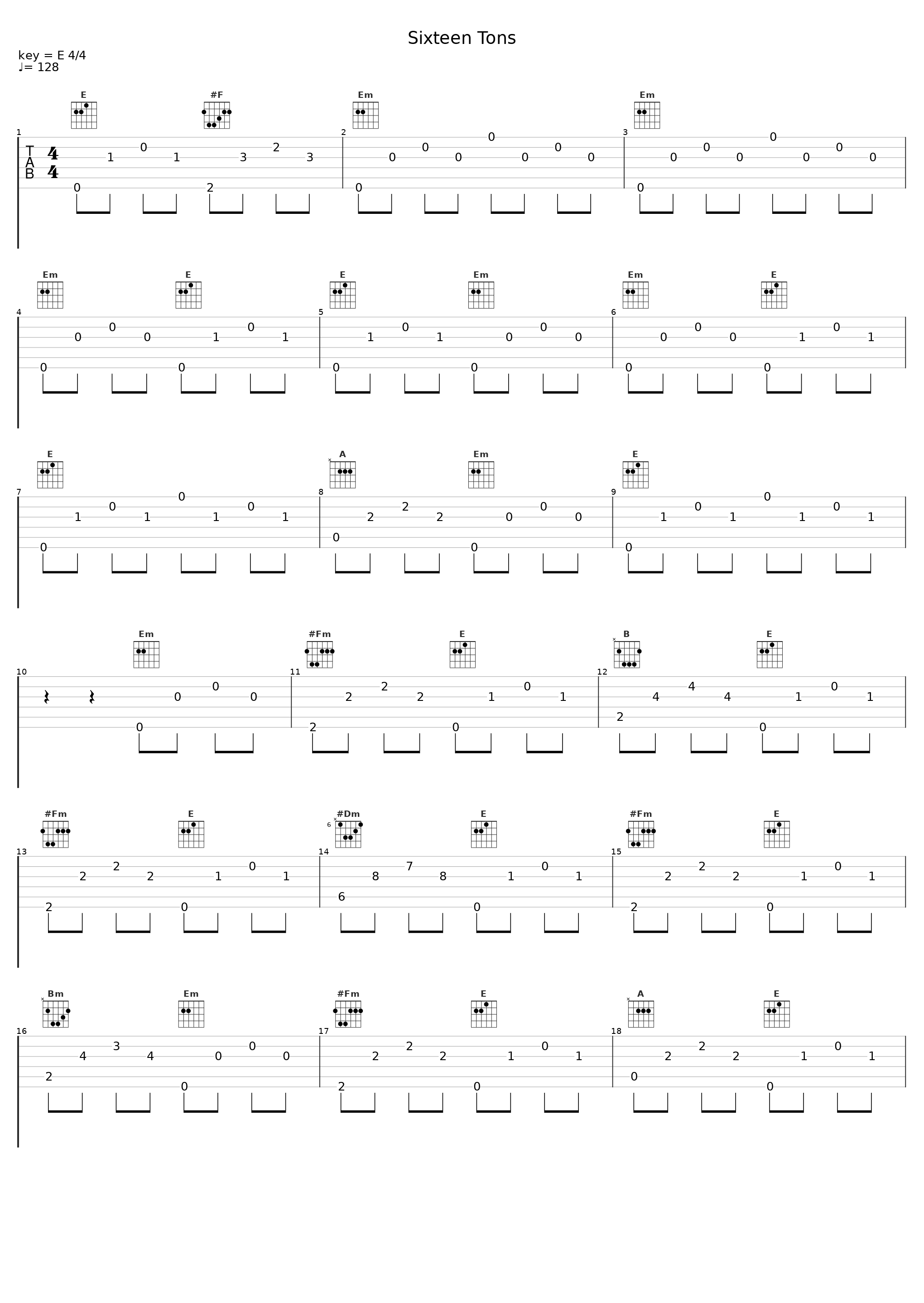 Sixteen Tons_Krüger Brothers_1