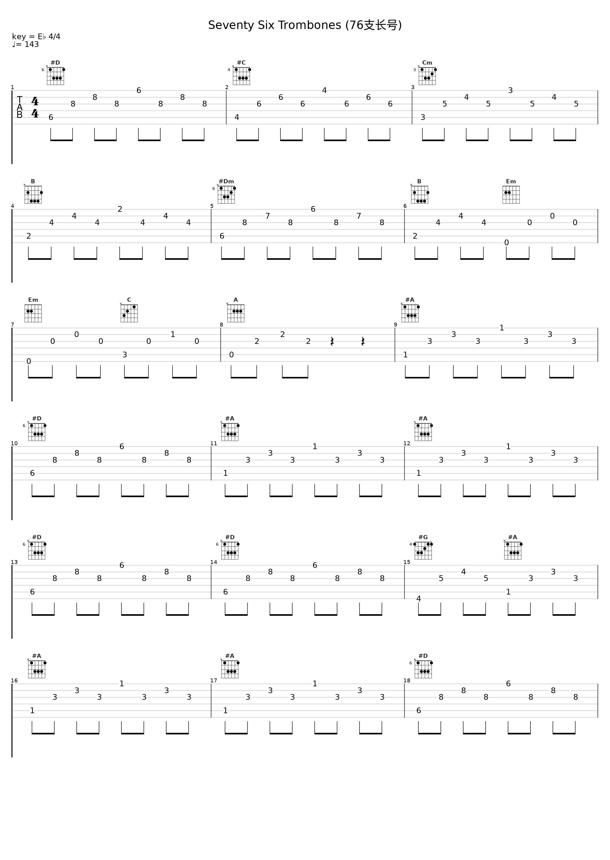 Seventy Six Trombones (76支长号)_The Ohio State University Marching Band_1