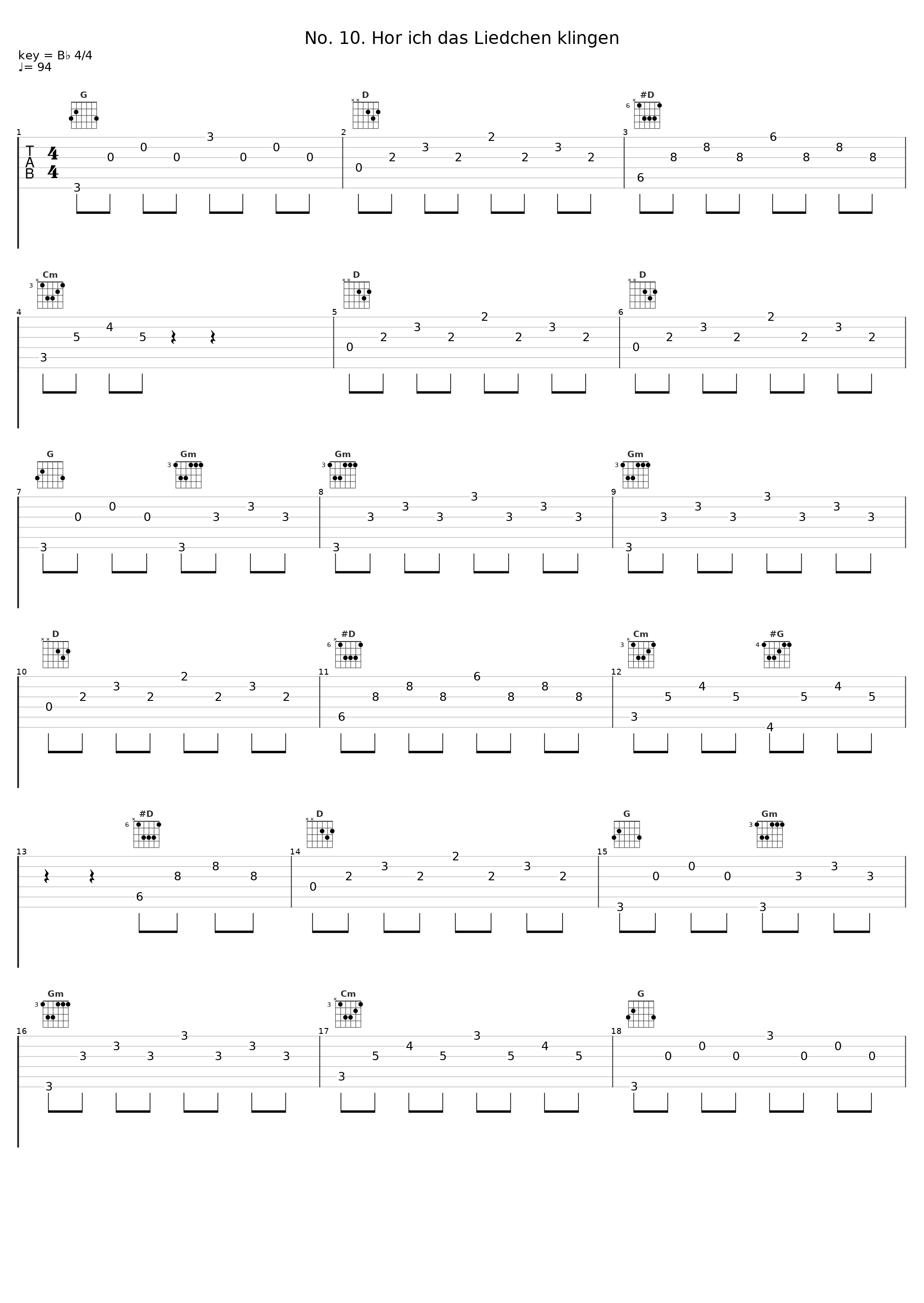 No. 10. Hor ich das Liedchen klingen_Roman Trekel,Oliver Pohl_1