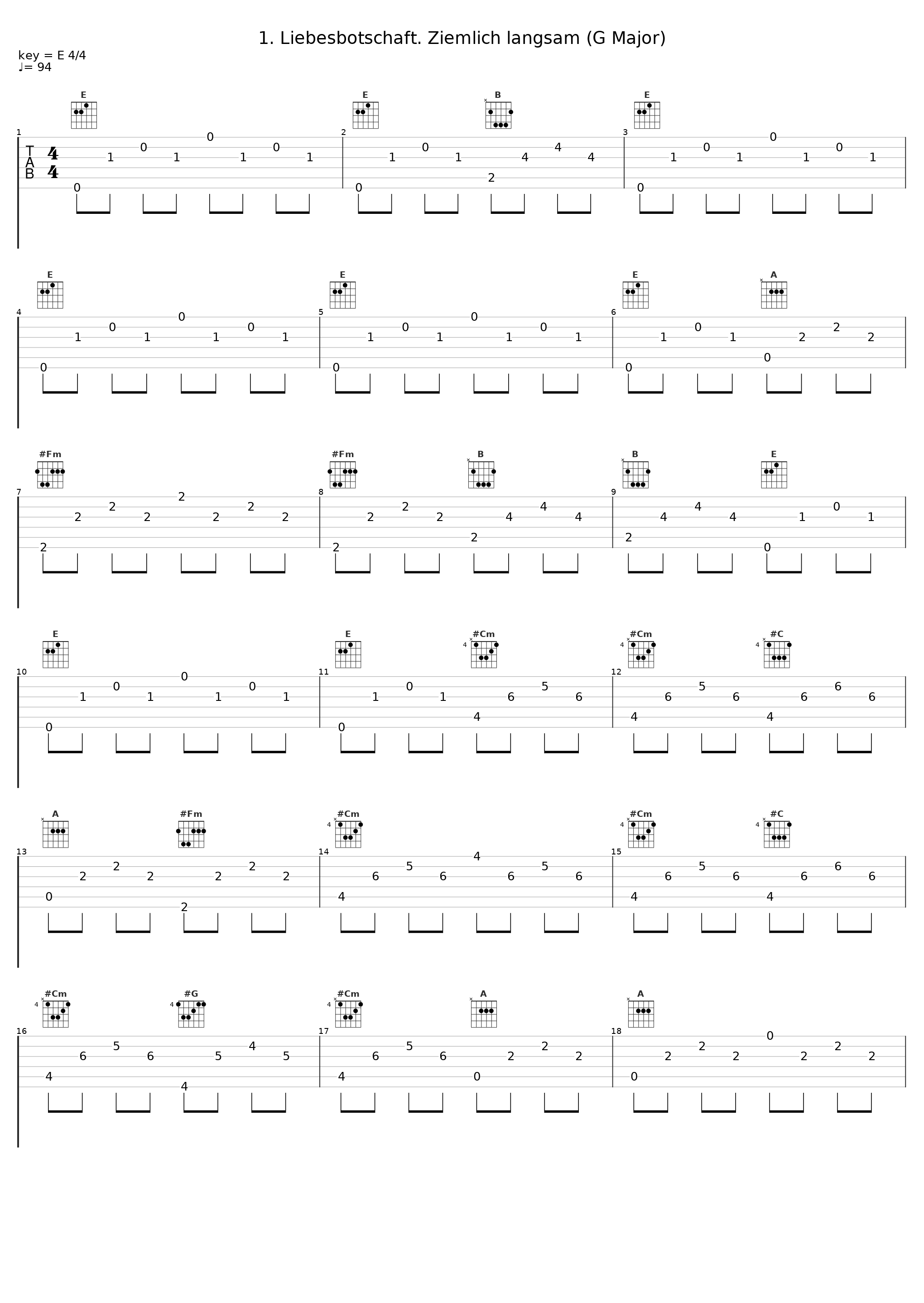 1. Liebesbotschaft. Ziemlich langsam (G Major)_Roman Trekel,Oliver Pohl_1