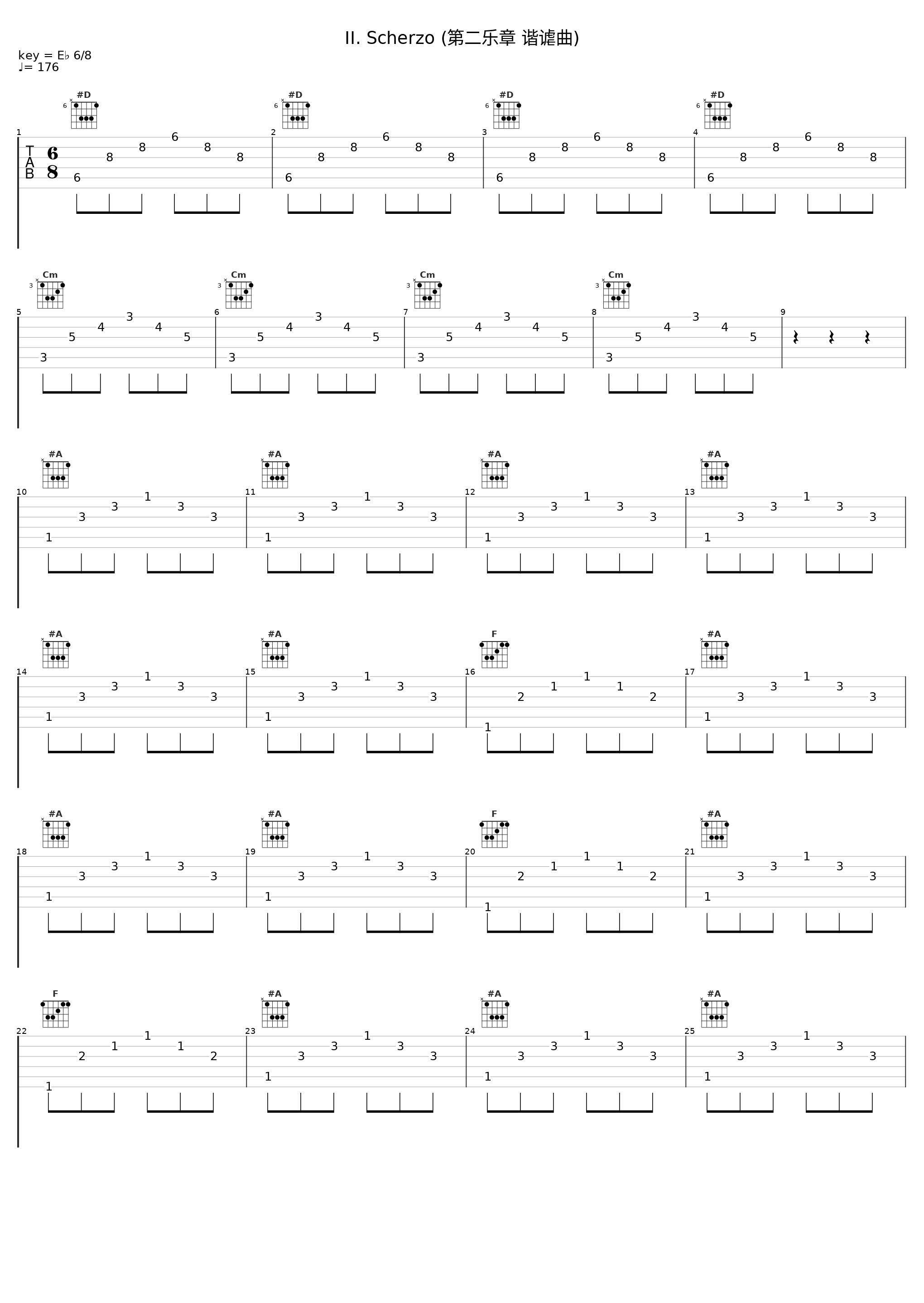 II. Scherzo (第二乐章 谐谑曲)_Seraphin Trio_1