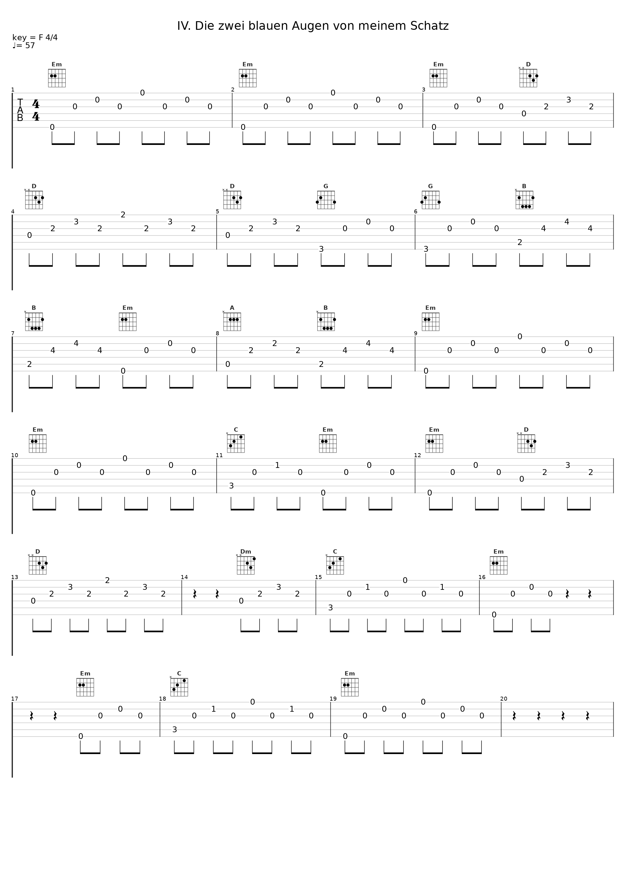 IV. Die zwei blauen Augen von meinem Schatz_Dietrich Fischer-Dieskau,Symphonieorchester des Bayerischen Rundfunks,Rafael Kubelik_1