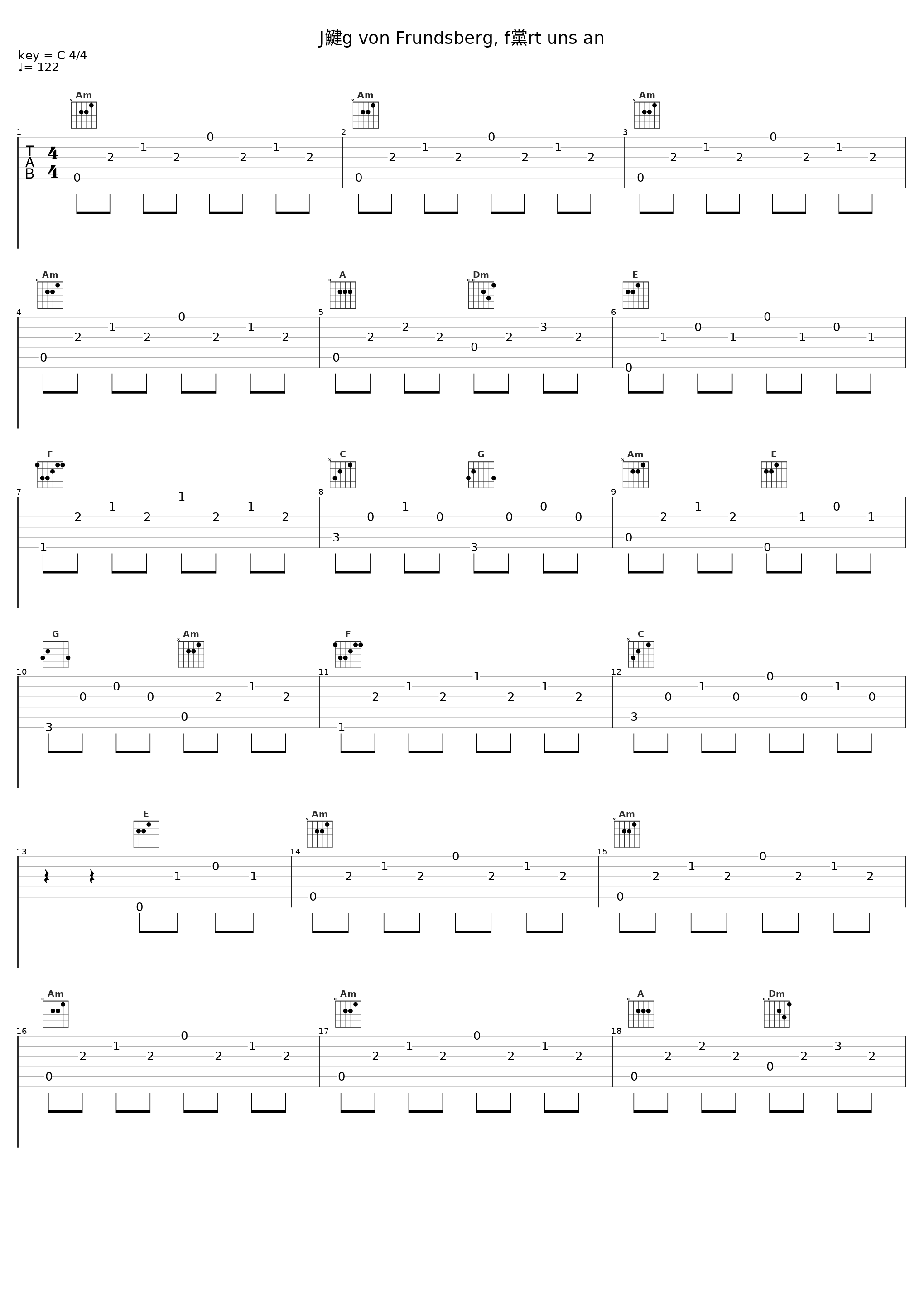 J鰎g von Frundsberg, f黨rt uns an_Botho Lucas Chor_1