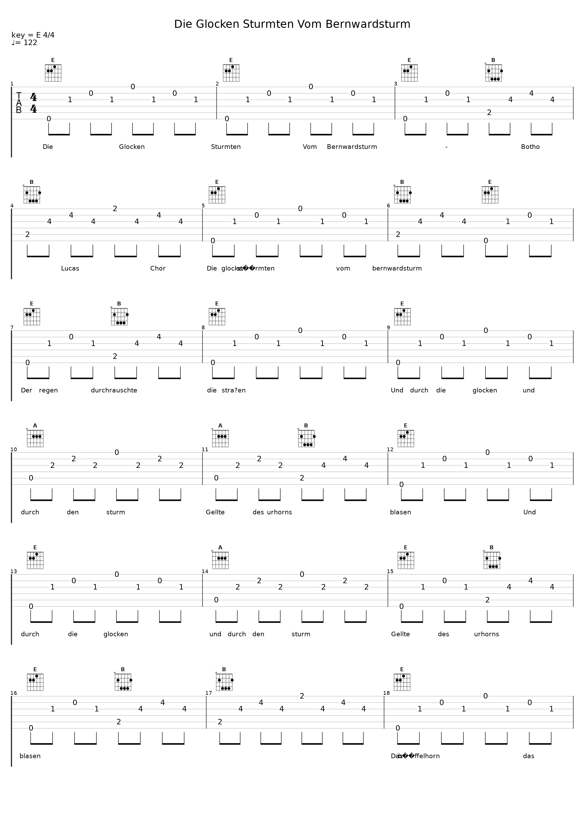 Die Glocken Sturmten Vom Bernwardsturm_Botho Lucas Chor_1