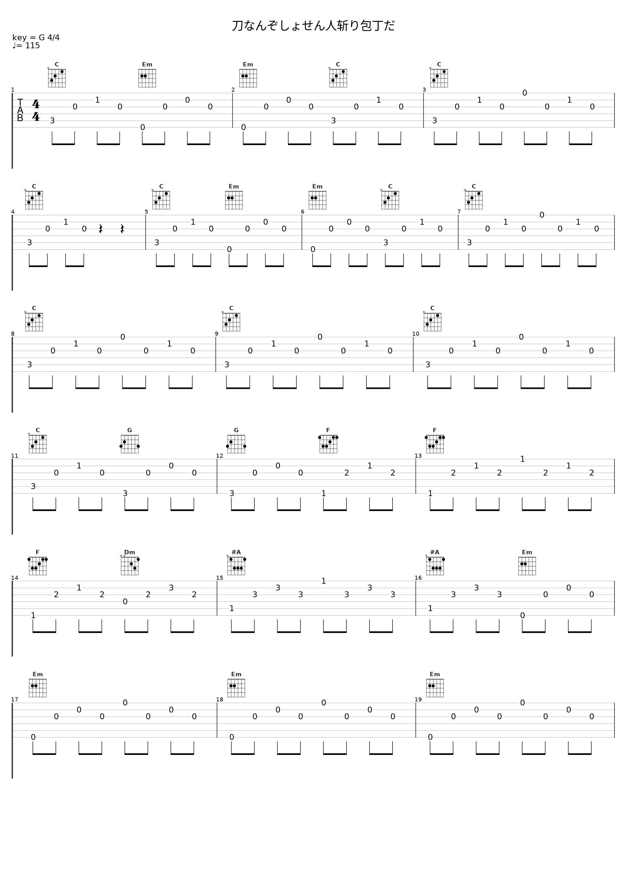 刀なんぞしょせん人斩り包丁だ_Audio Highs_1