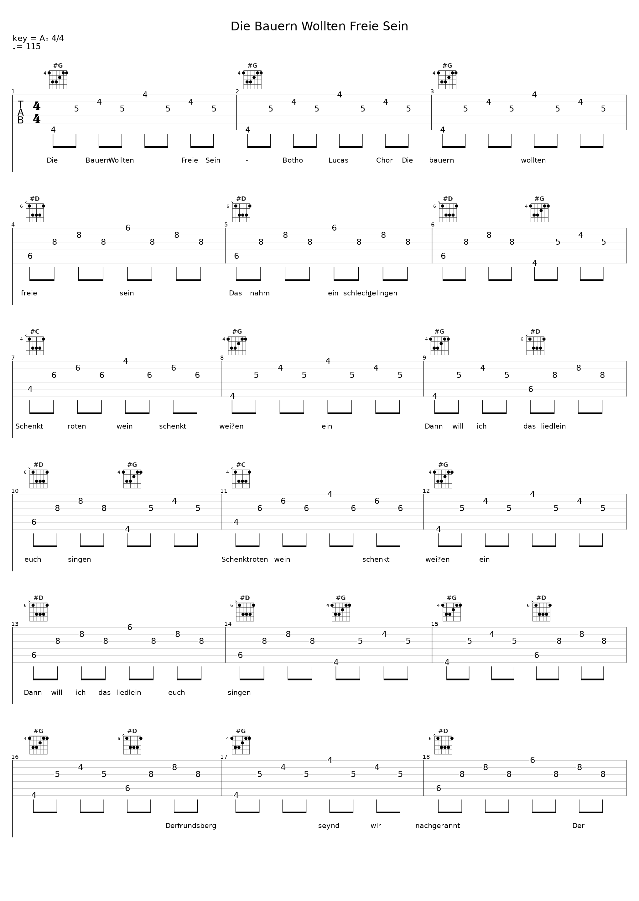 Die Bauern Wollten Freie Sein_Botho Lucas Chor_1