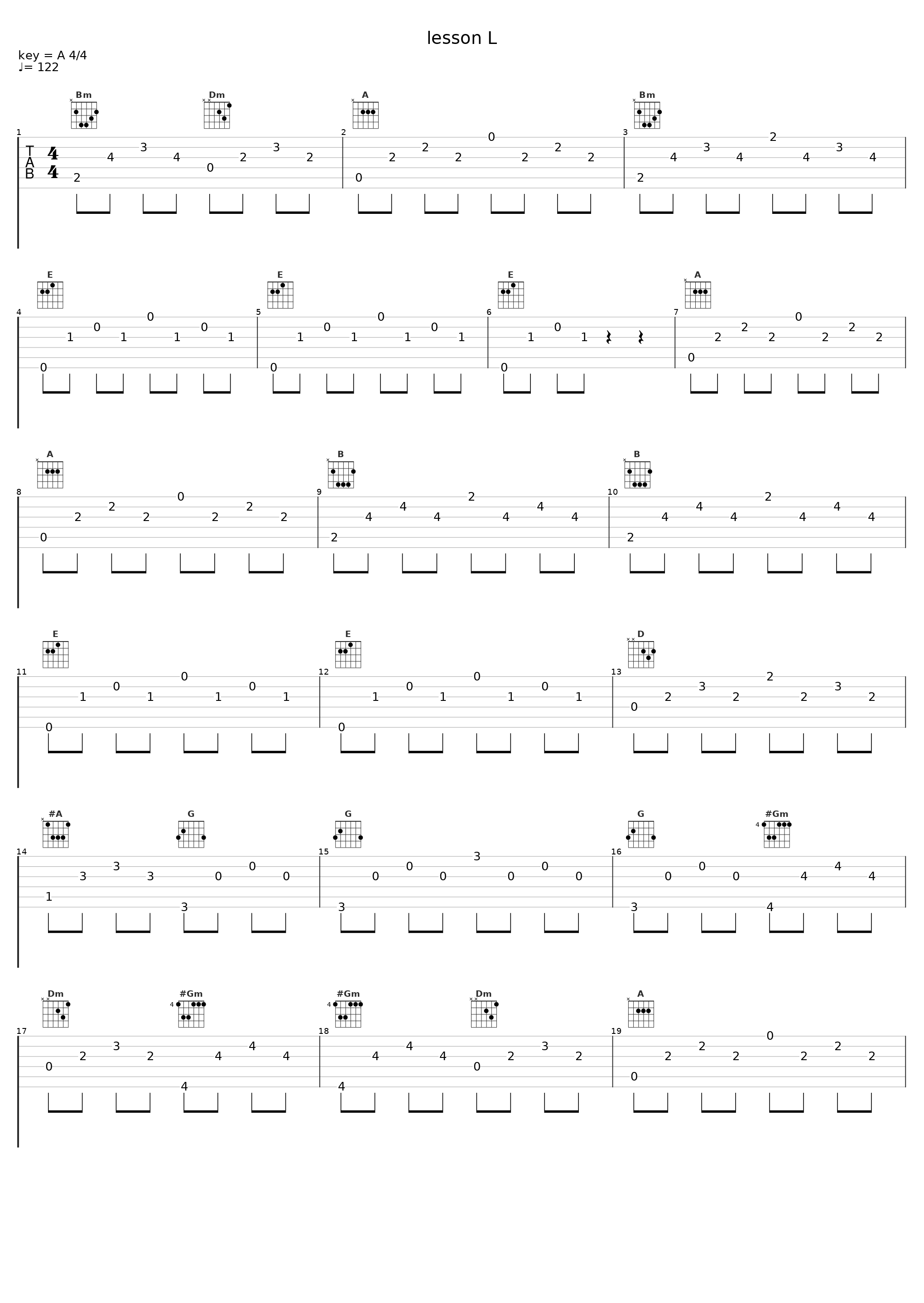 lesson L_楠木灯_1