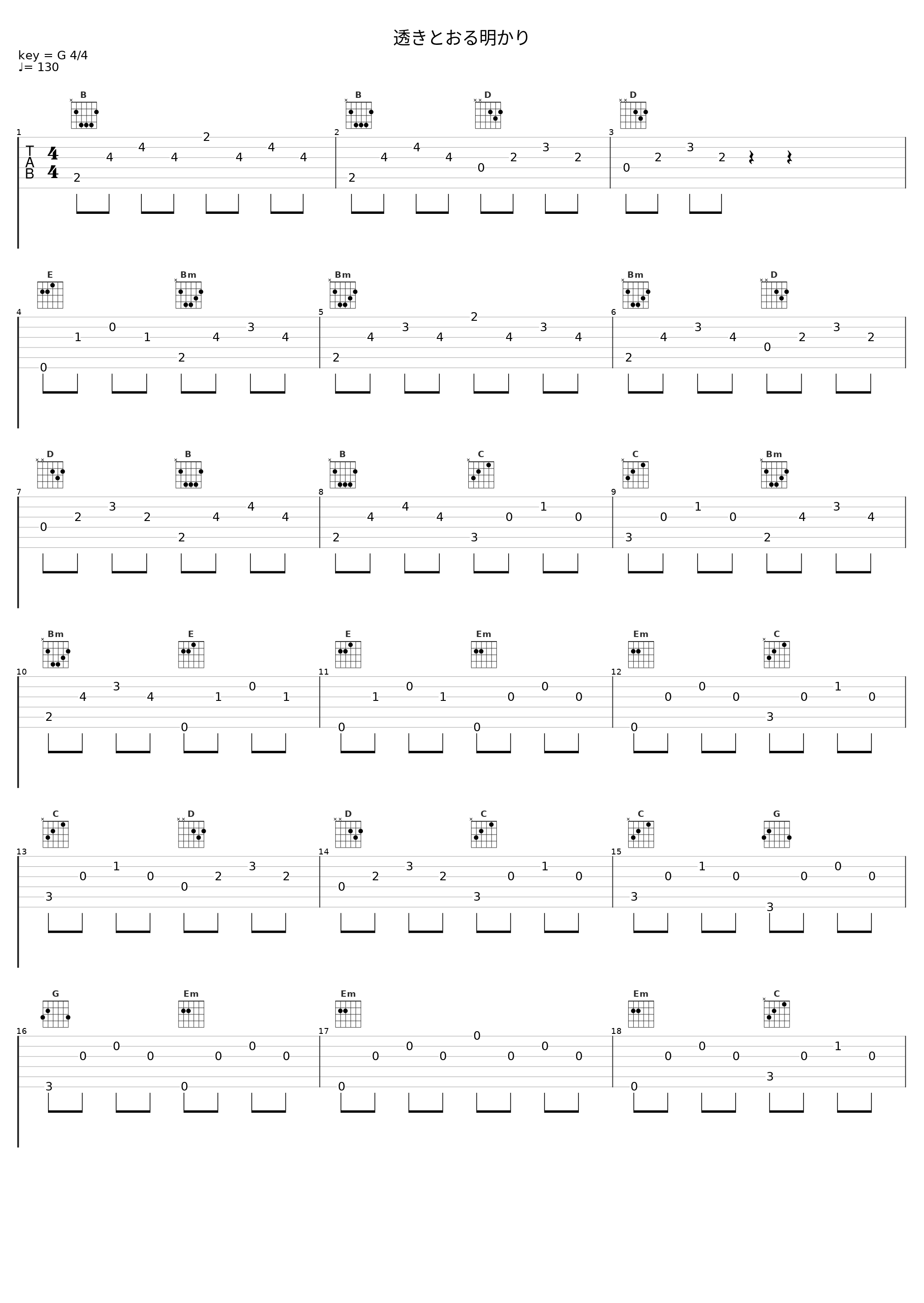 透きとおる明かり_镜音铃_1