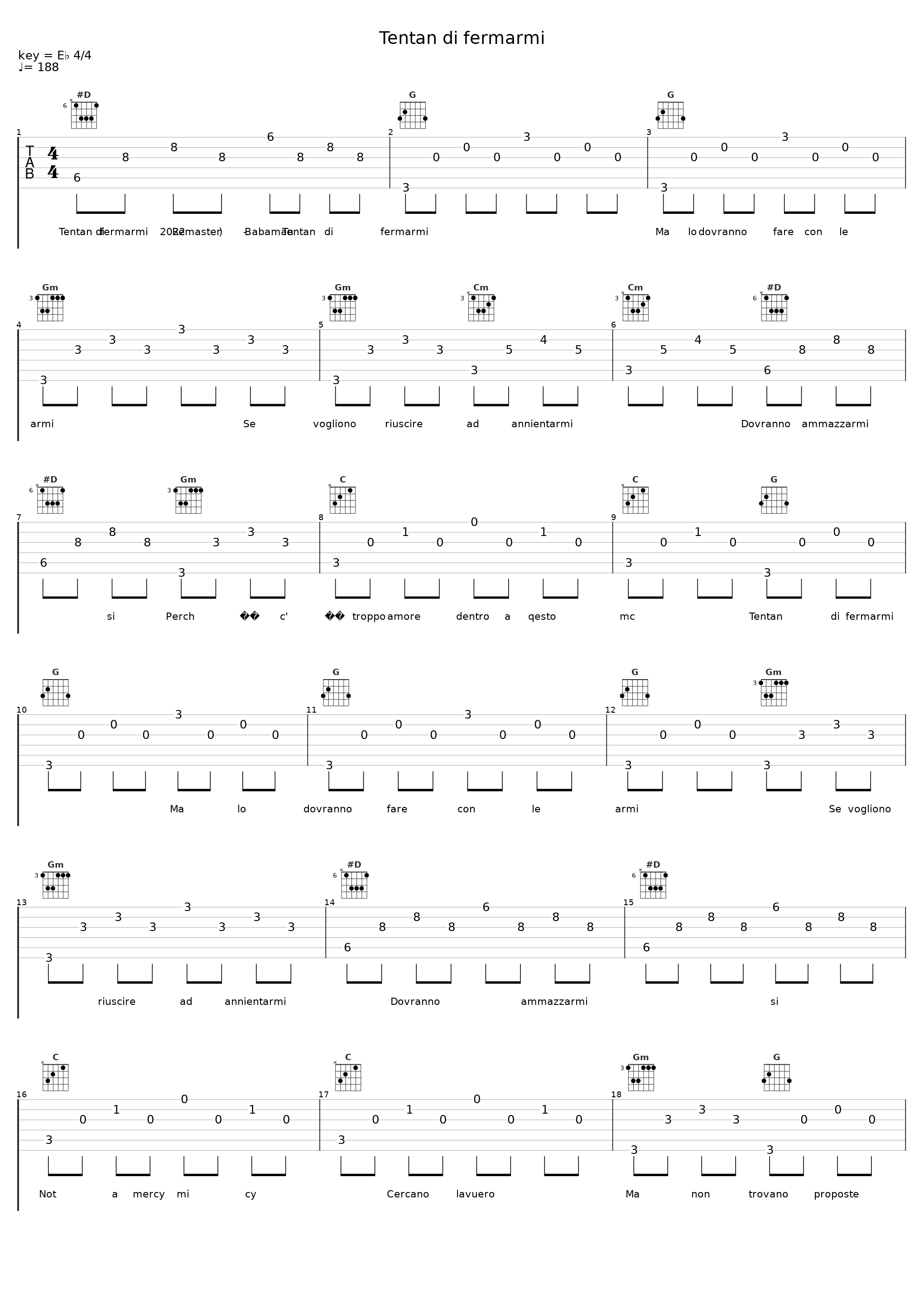 Tentan di fermarmi_Babaman_1