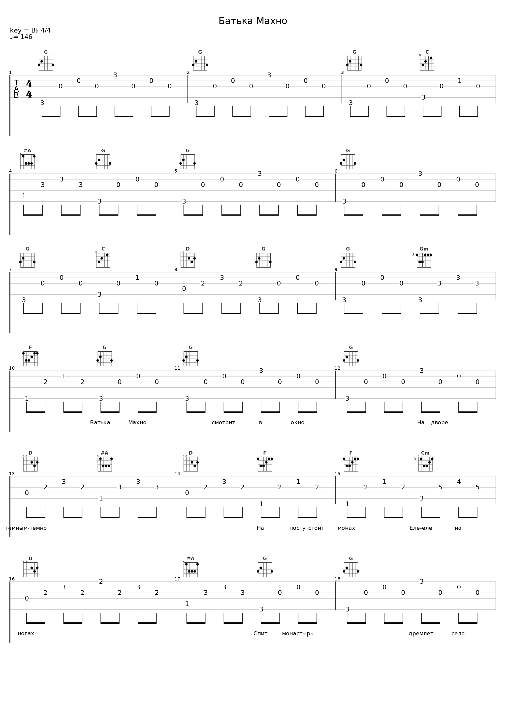 Батька Махно_Любэ_1