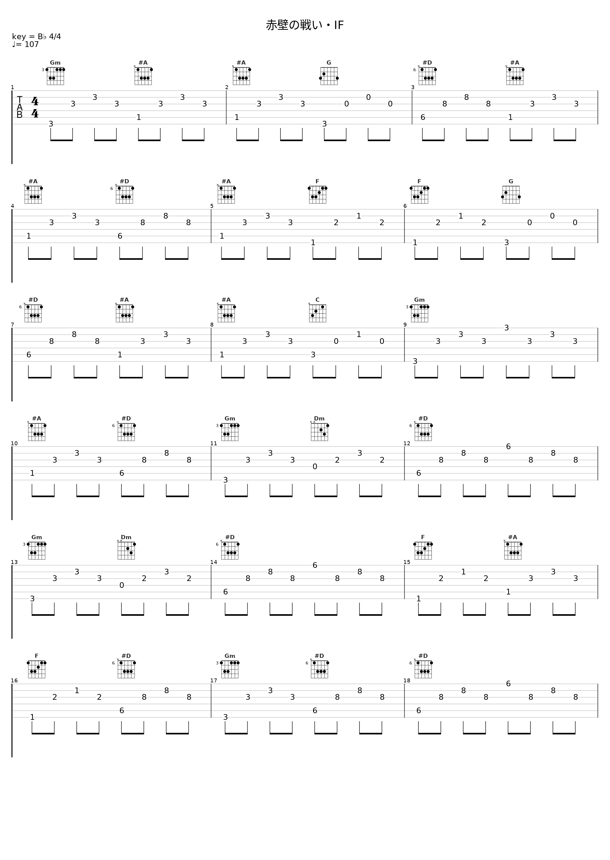 赤壁の戦い・IF_光栄BGM部_1