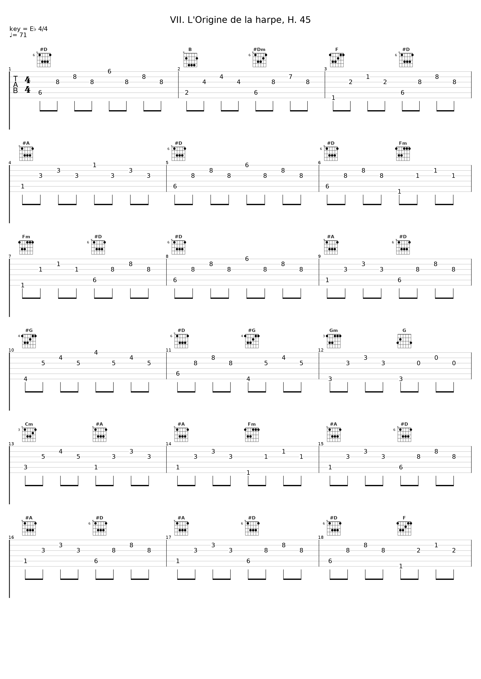 VII. L'Origine de la harpe, H. 45_Thomas Hampson,Geoffrey Parsons_1