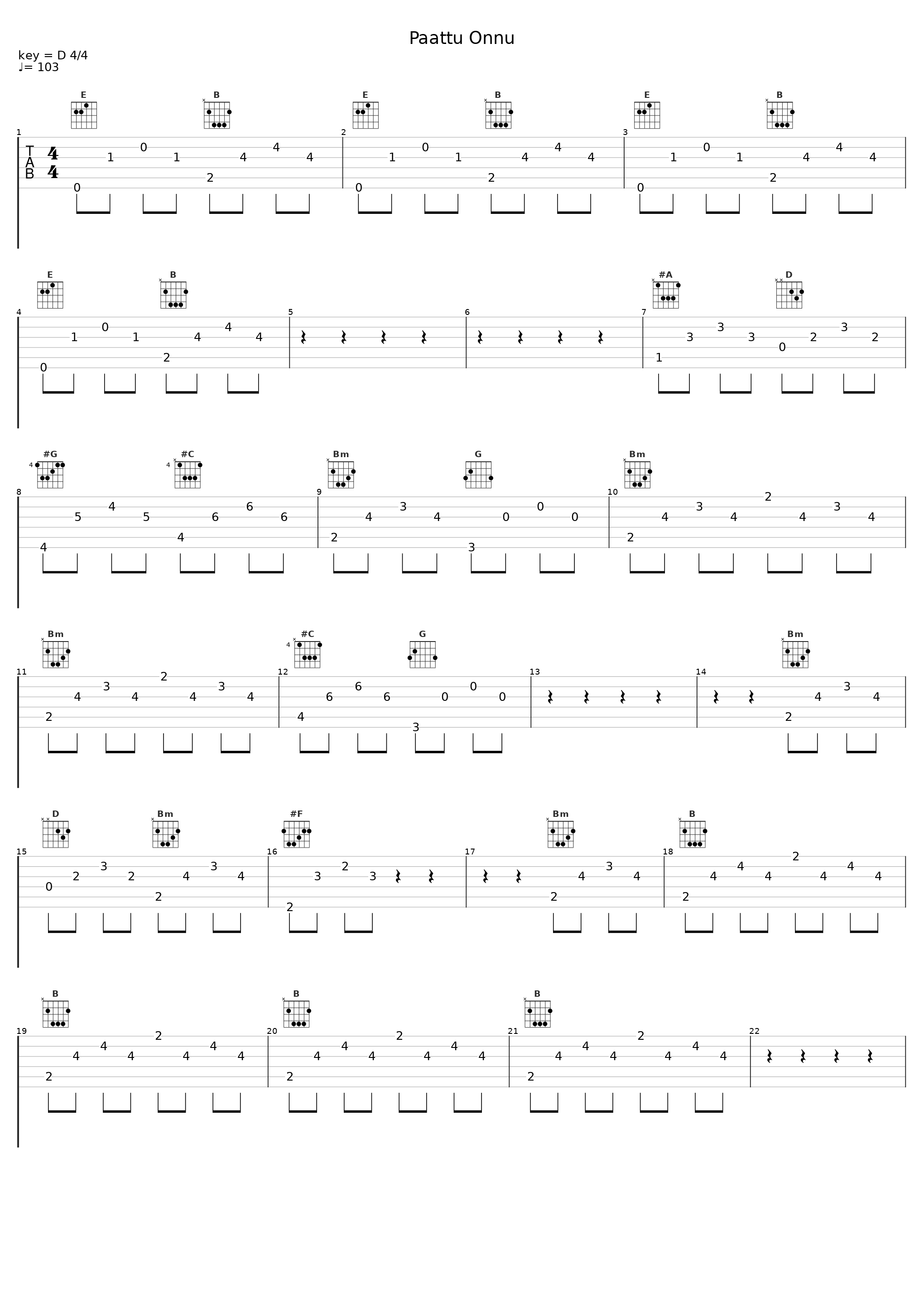 Paattu Onnu_S. P. Balasubrahmanyam,Shankar Mahadevan,D. Imman,Yugabarathi_1