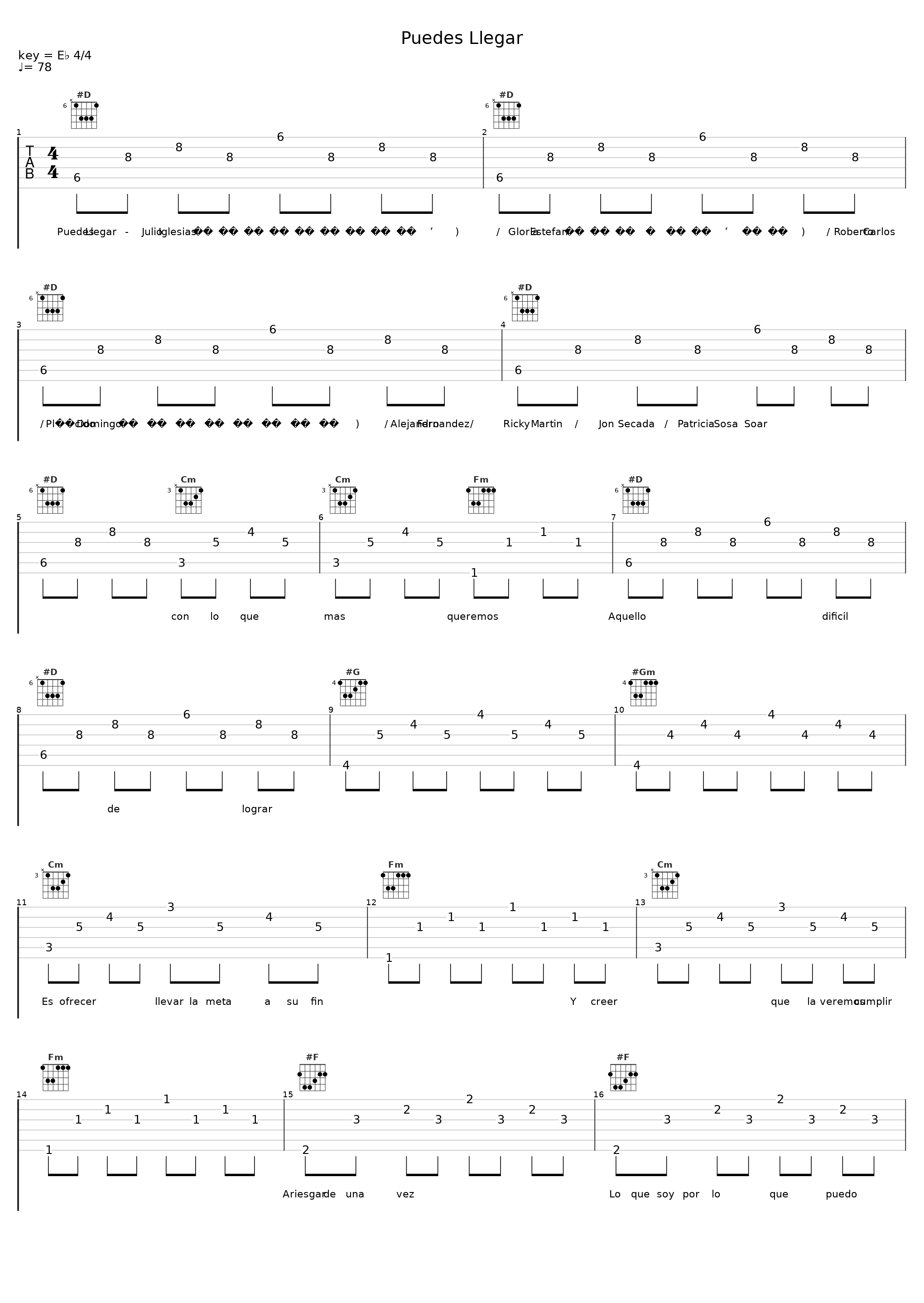 Puedes Llegar_Julio Iglesias,Gloria Estefan,Roberto Carlos,Plácido Domingo,Alejandro Fernandez,Ricky Martin,Jon Secada,Patricia Sosa_1