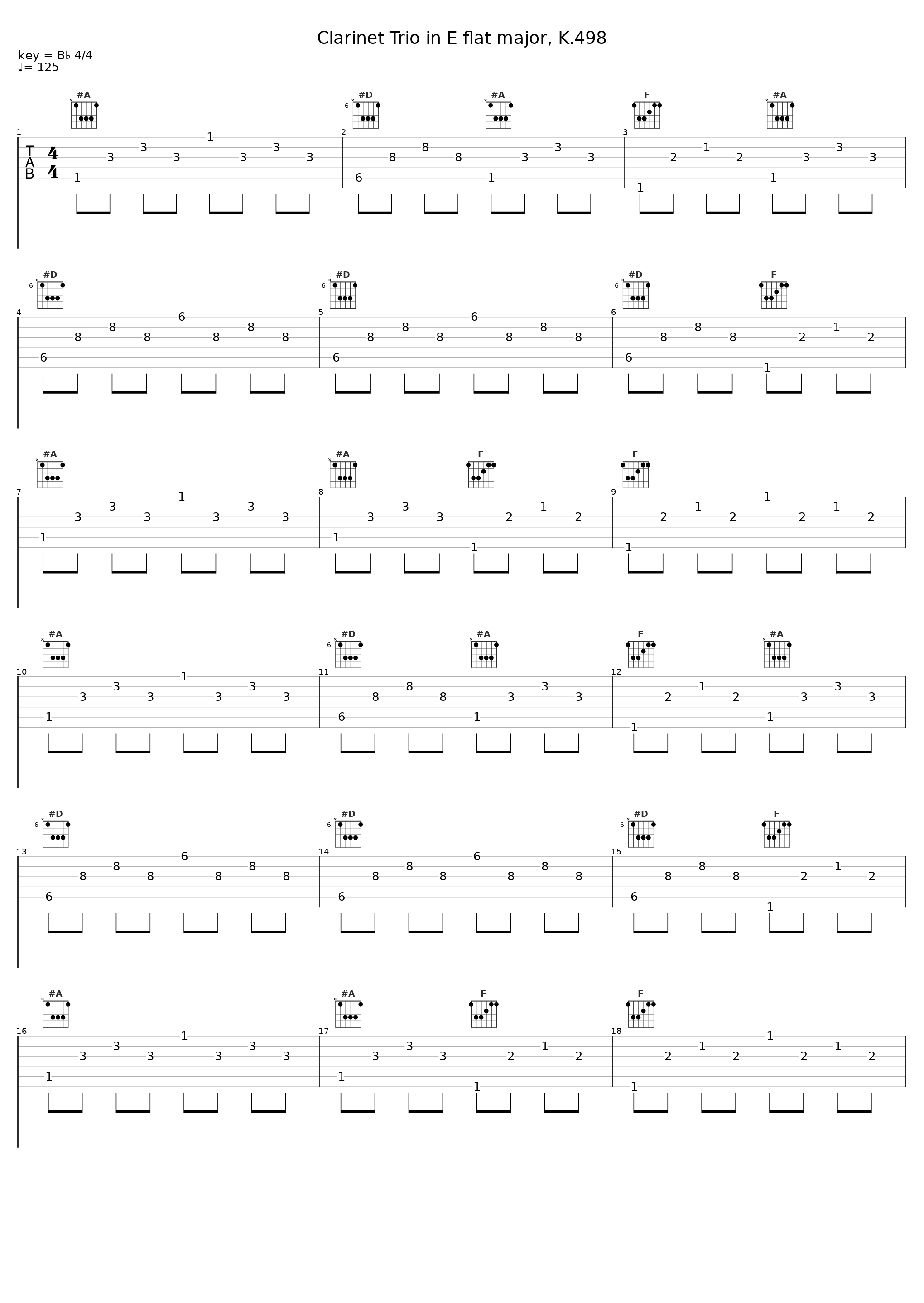 Clarinet Trio in E flat major, K.498_Melos Ensemble_1