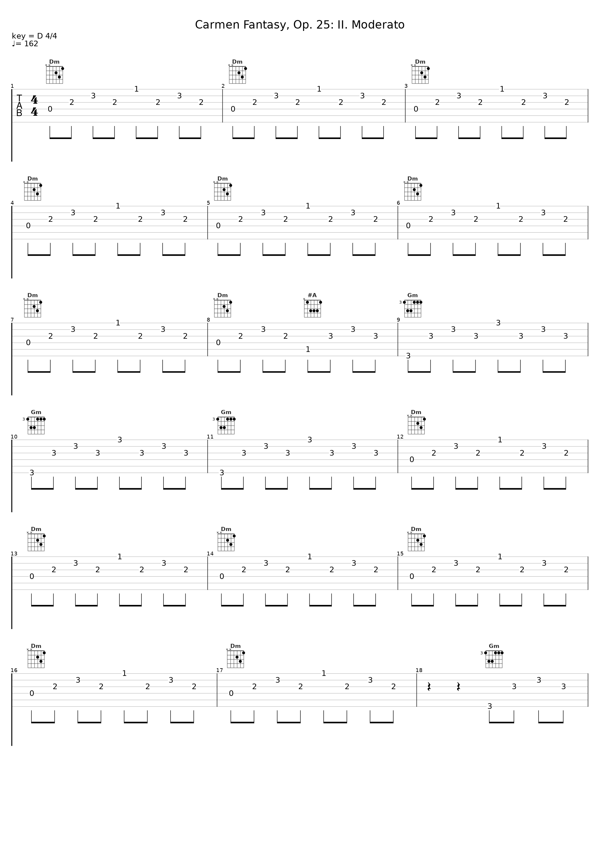 Carmen Fantasy, Op. 25: II. Moderato_Gil Shaham,Alejandro Posada,Orquesta Sinfónica de Castilla y León_1