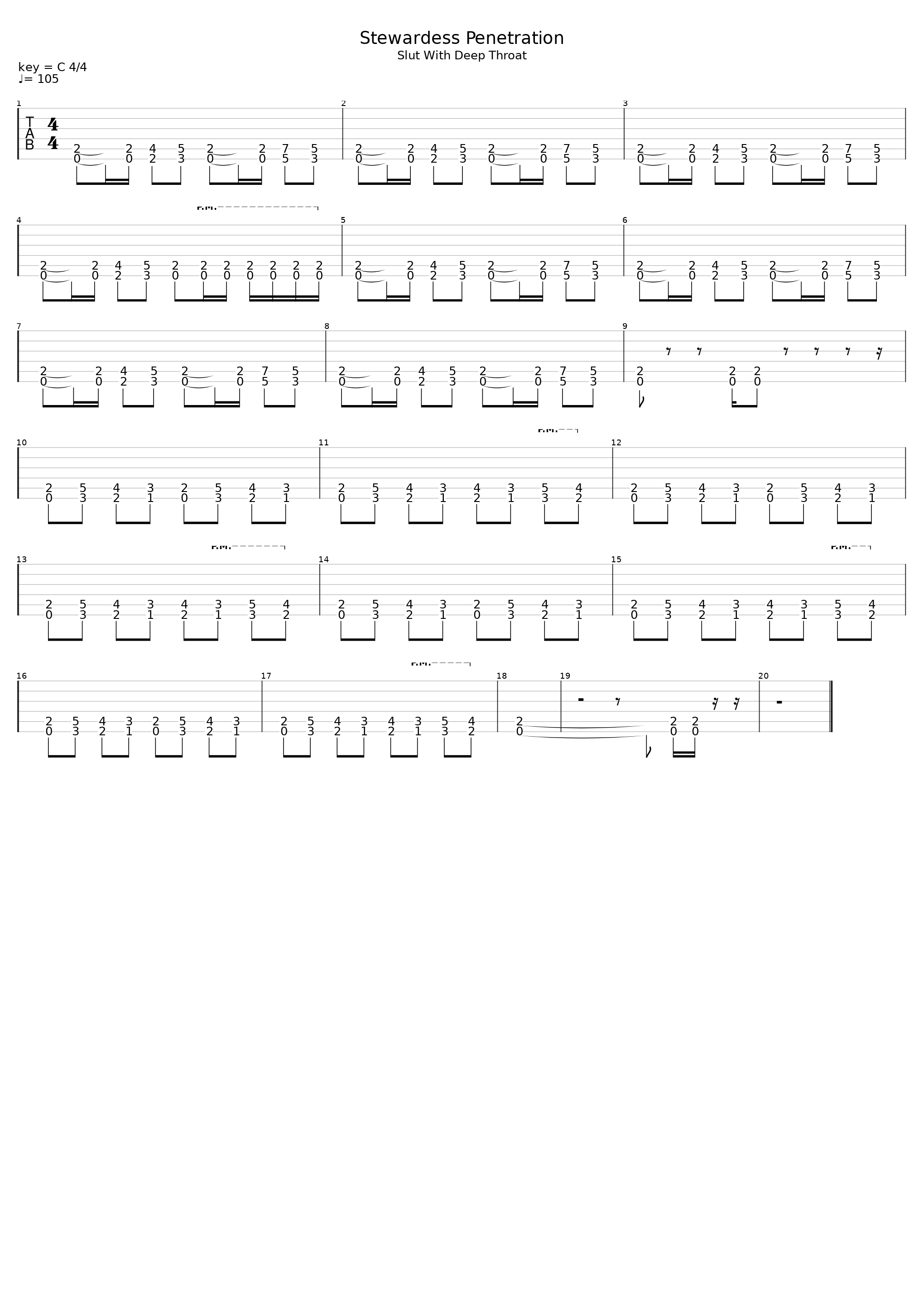 Stewardess Penetration_Vaginal Cadaver_1