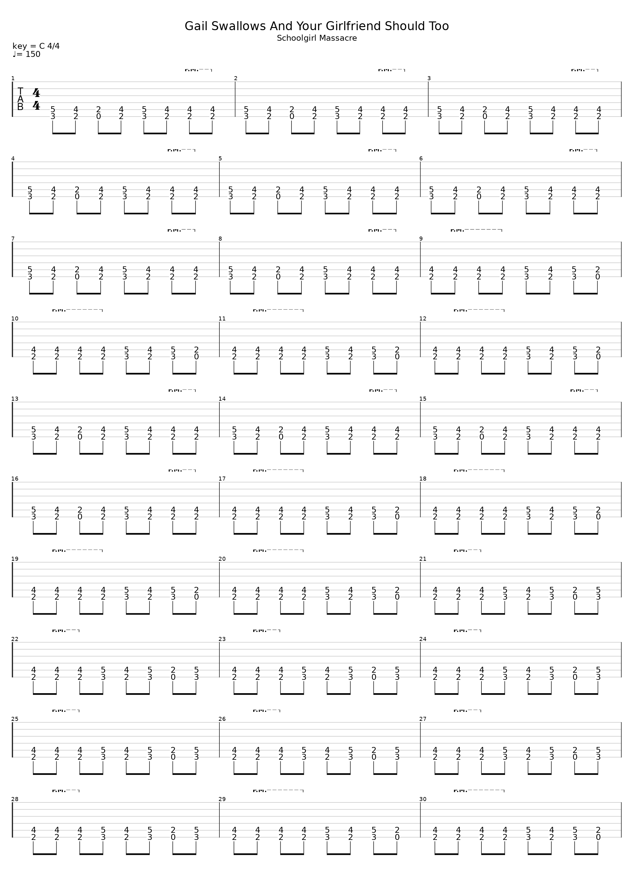 Gail Swallows And Your Girlfriend Should Too_Vaginal Cadaver_1