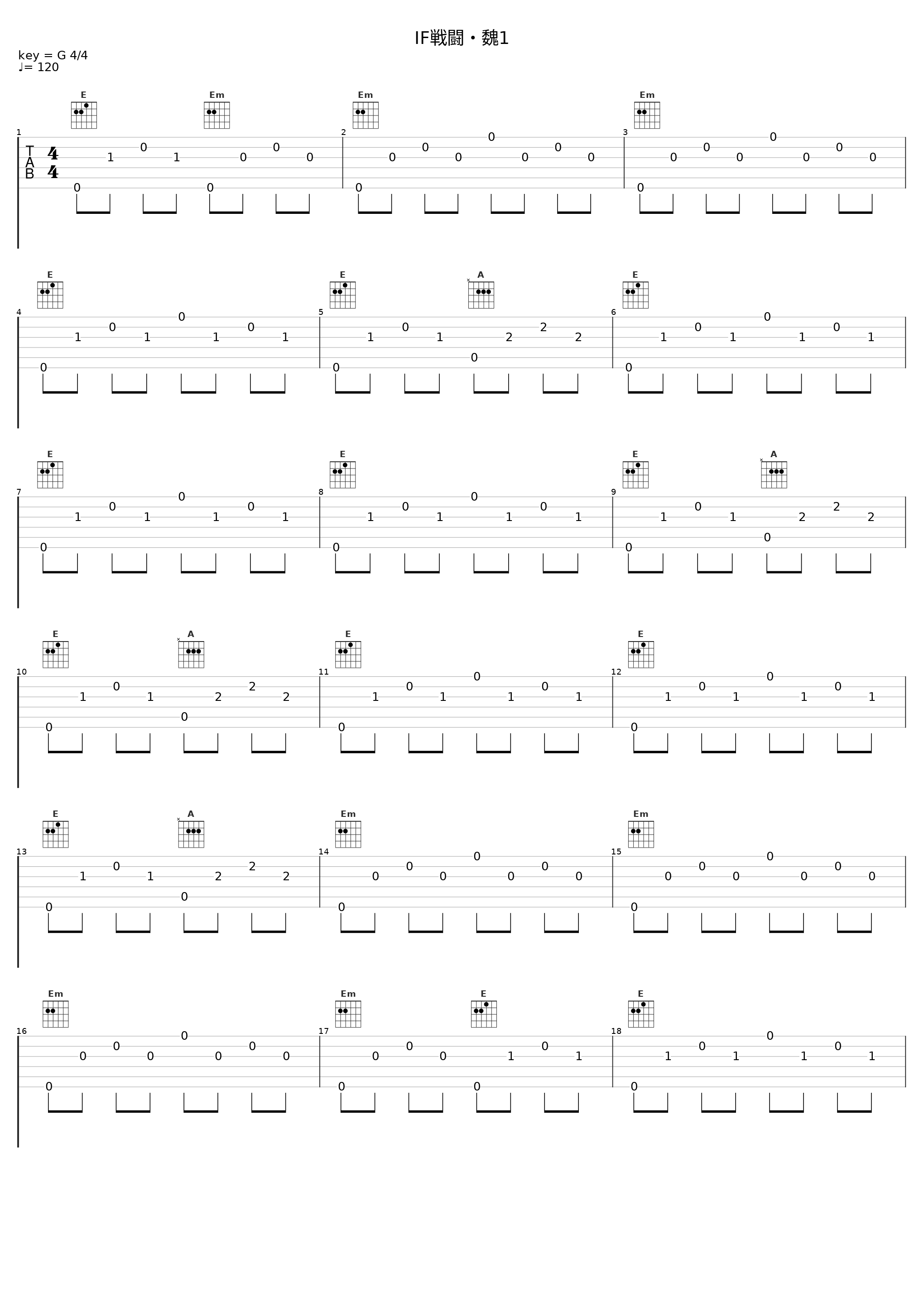 IF戦闘・魏1_光栄BGM部_1