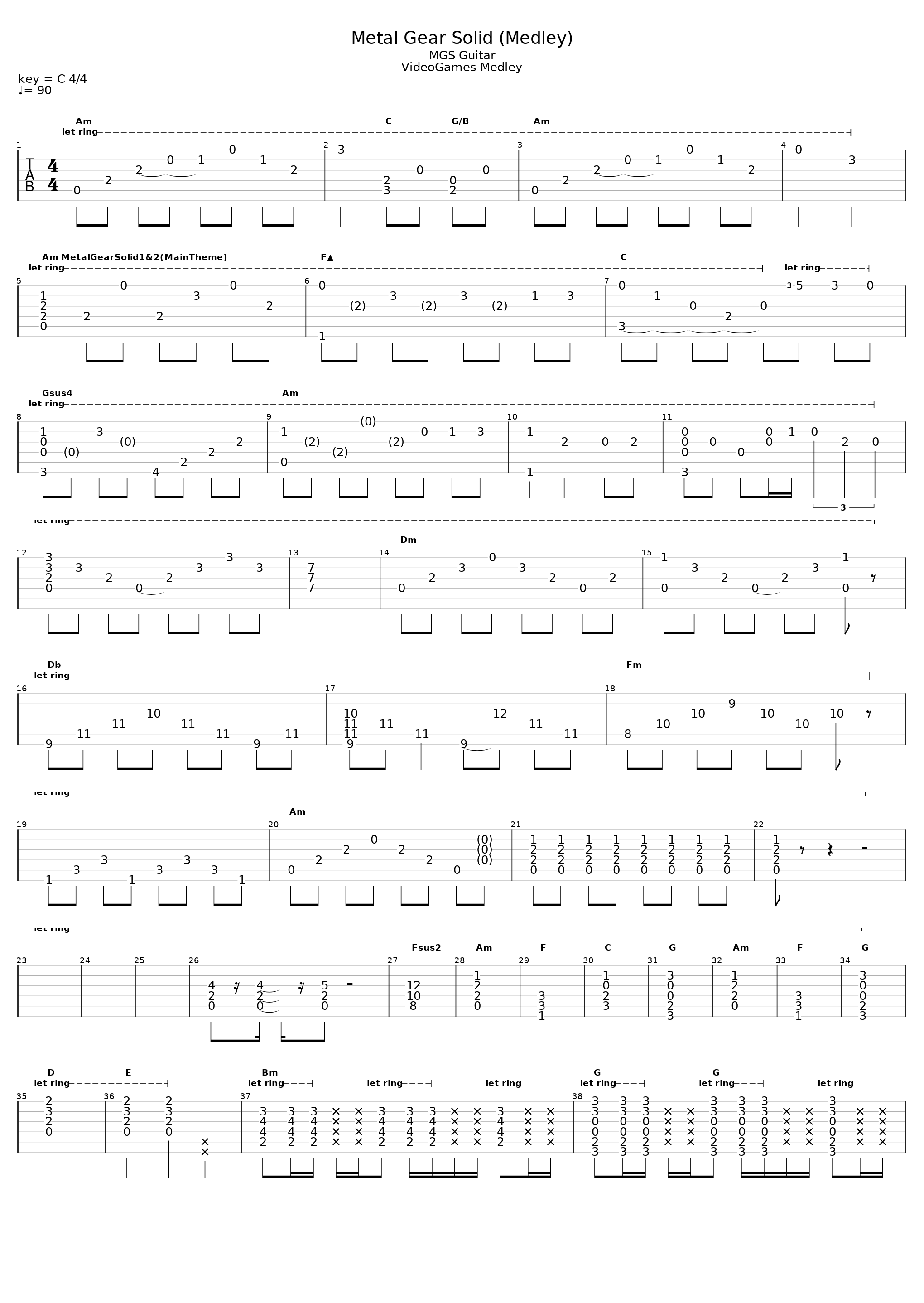 Metal Gear Solid Medley_Radic Extreme_1