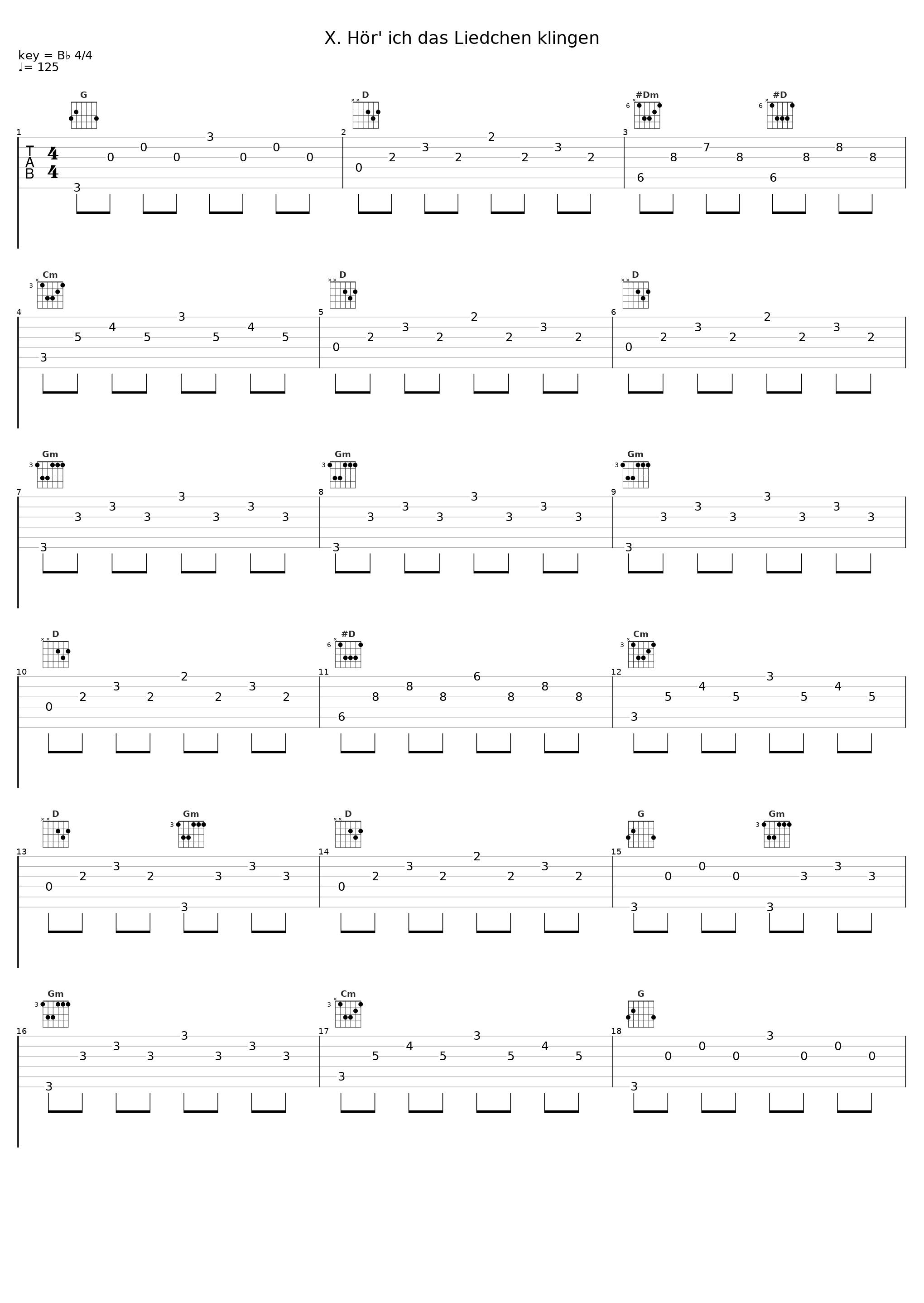 X. Hör' ich das Liedchen klingen_Christian Gerhaher,Robert Schumann,Gerold Huber_1