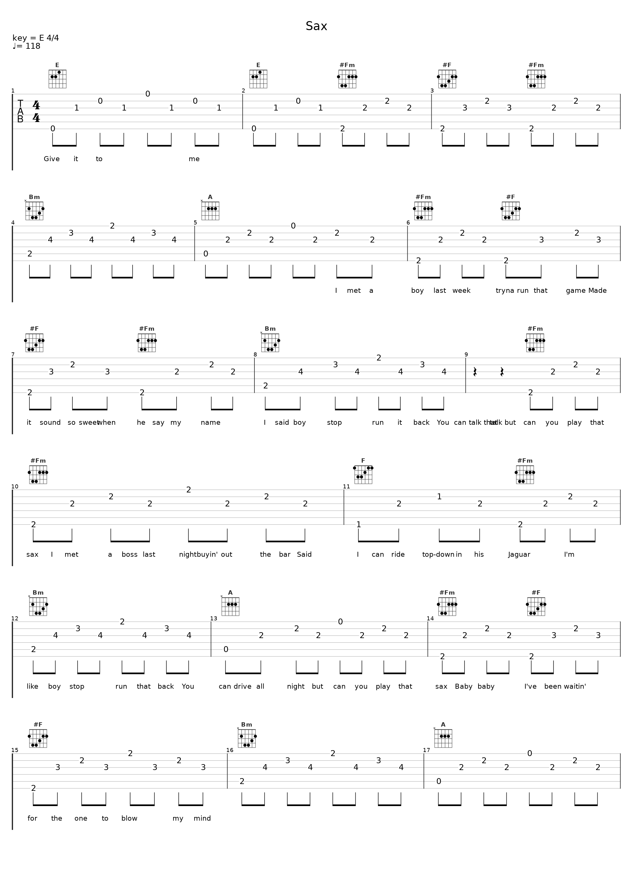 Sax_Tabata Songs_1