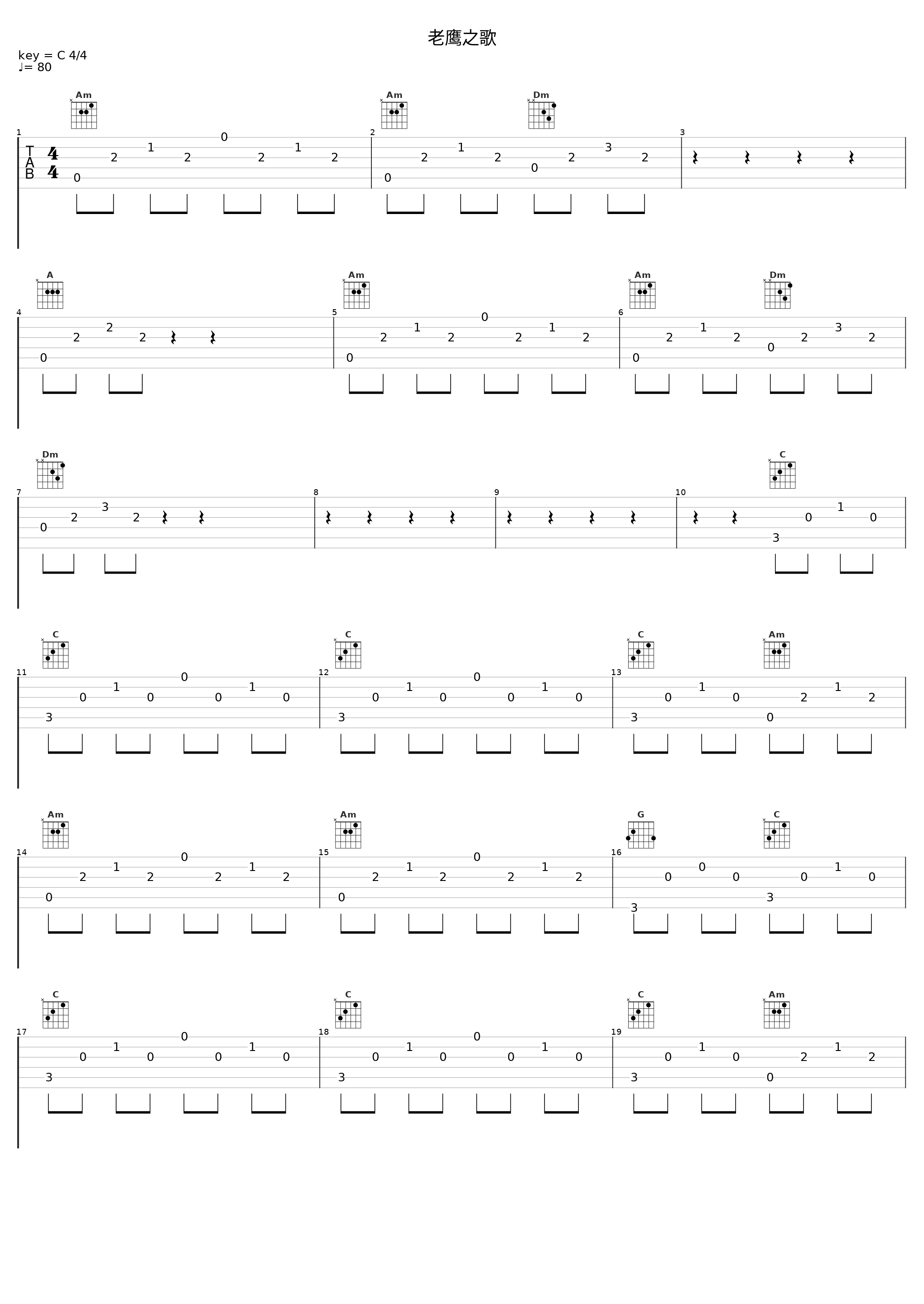 老鹰之歌_Noble Music Project_1