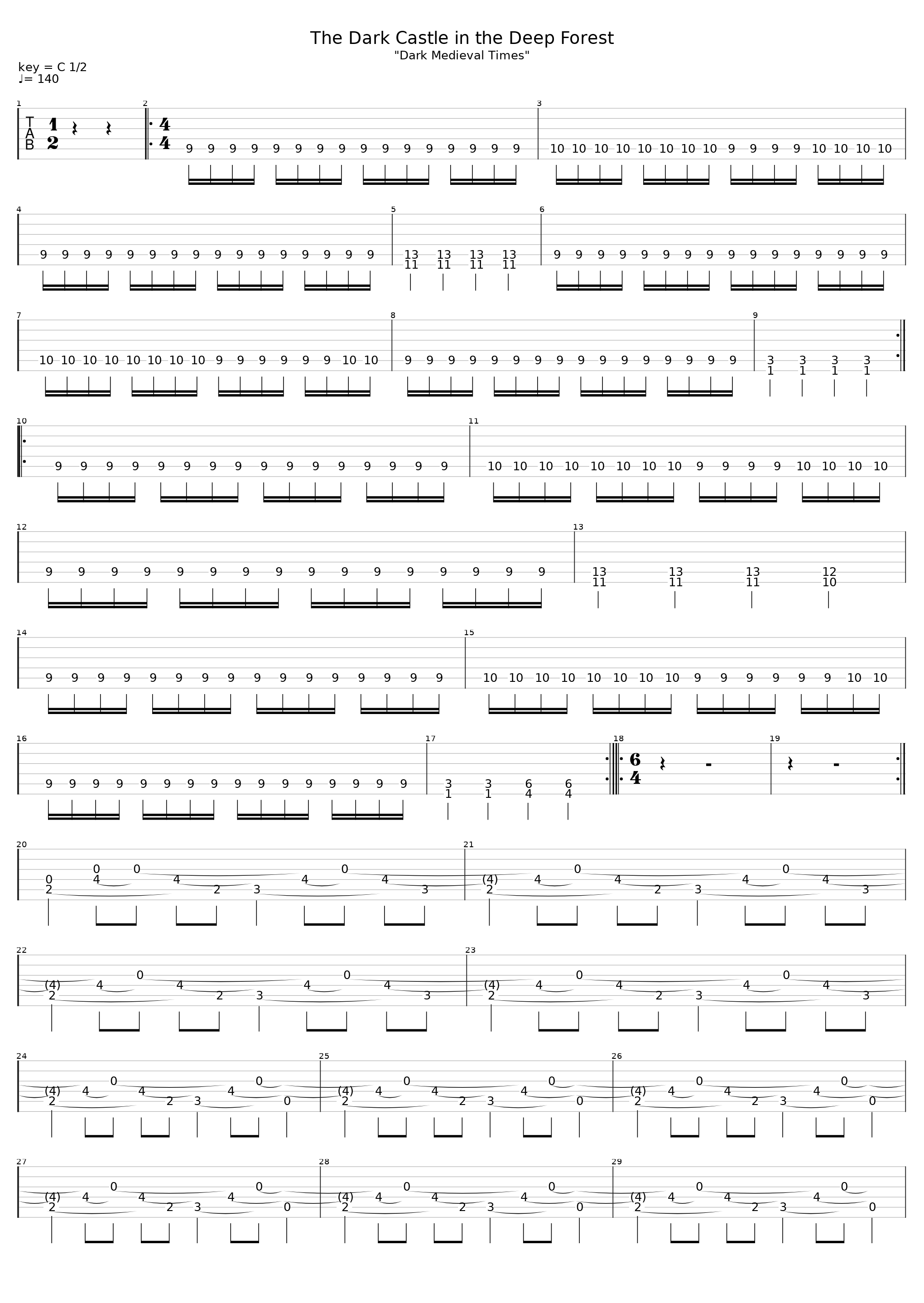 Dark Castle In The Deep Forest_Satyricon_1